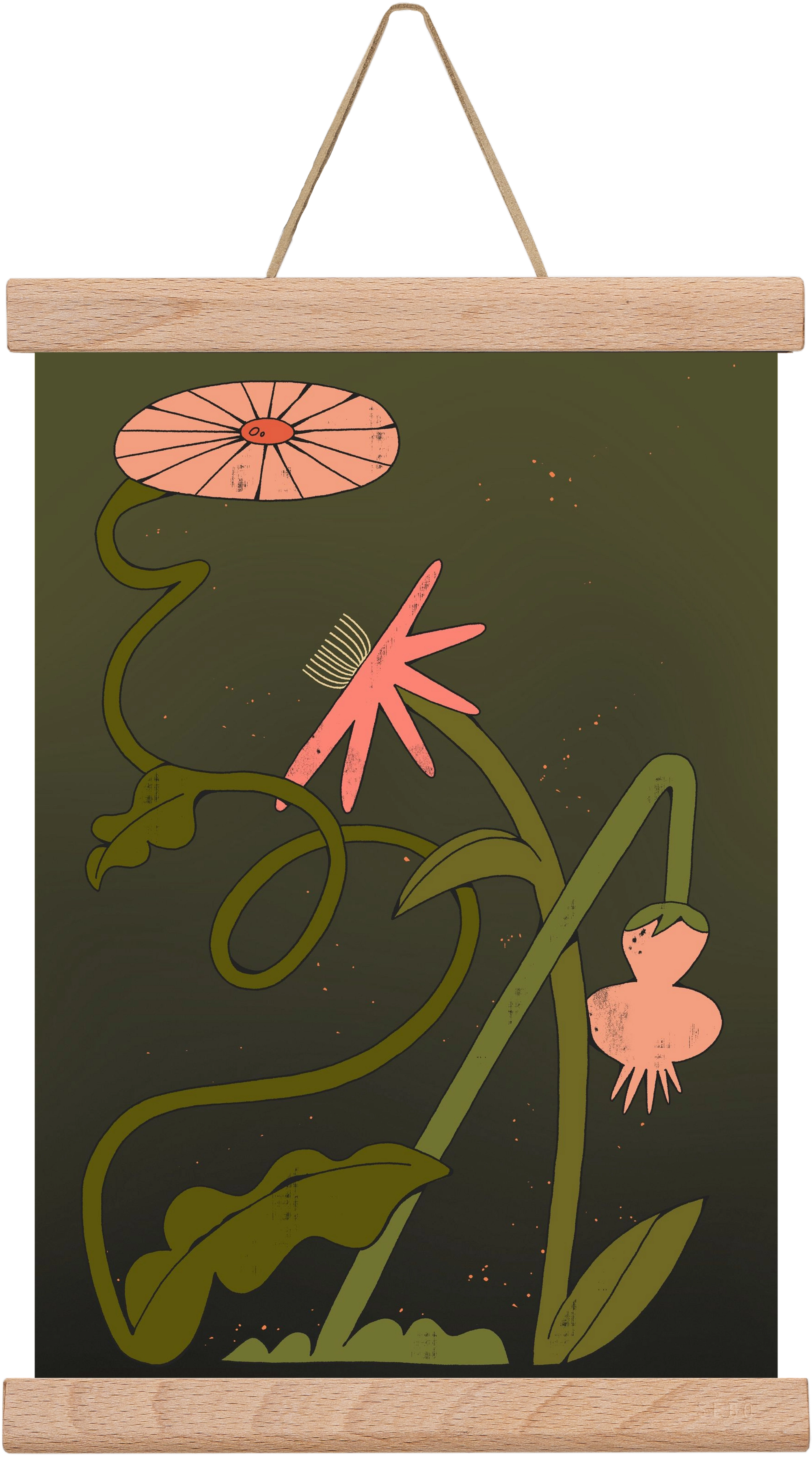 Paths, 20x30 cm (20x30 cm), Tölgy akasztó