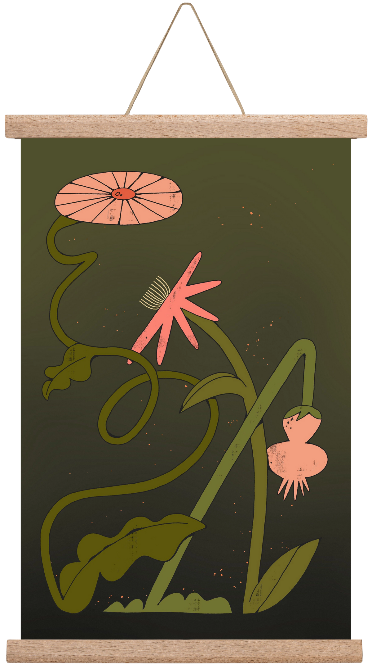 Paths, 30x45 cm (30x45 cm), Tölgy akasztó