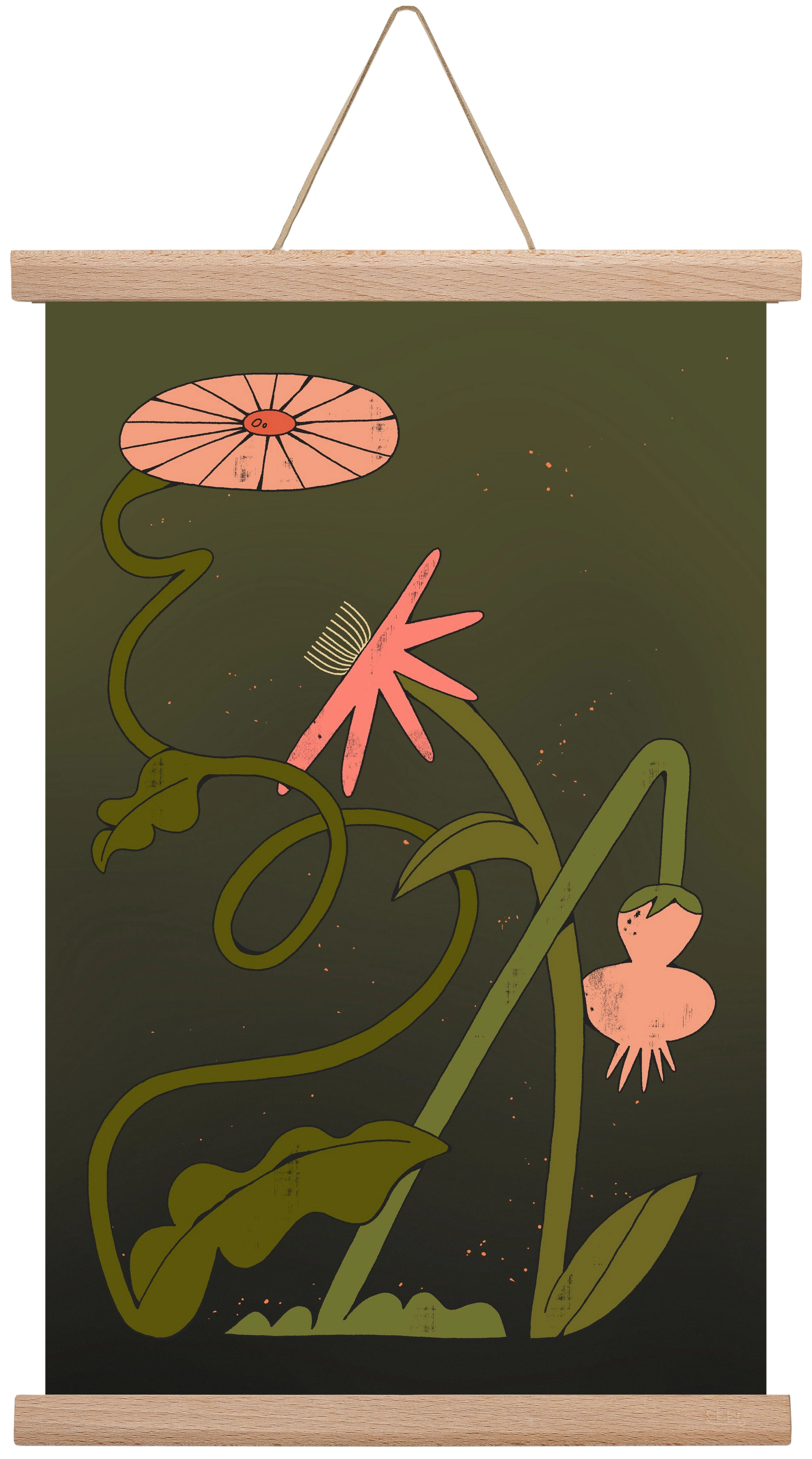 Paths, 30x45 cm (30x45 cm), Tölgy akasztó