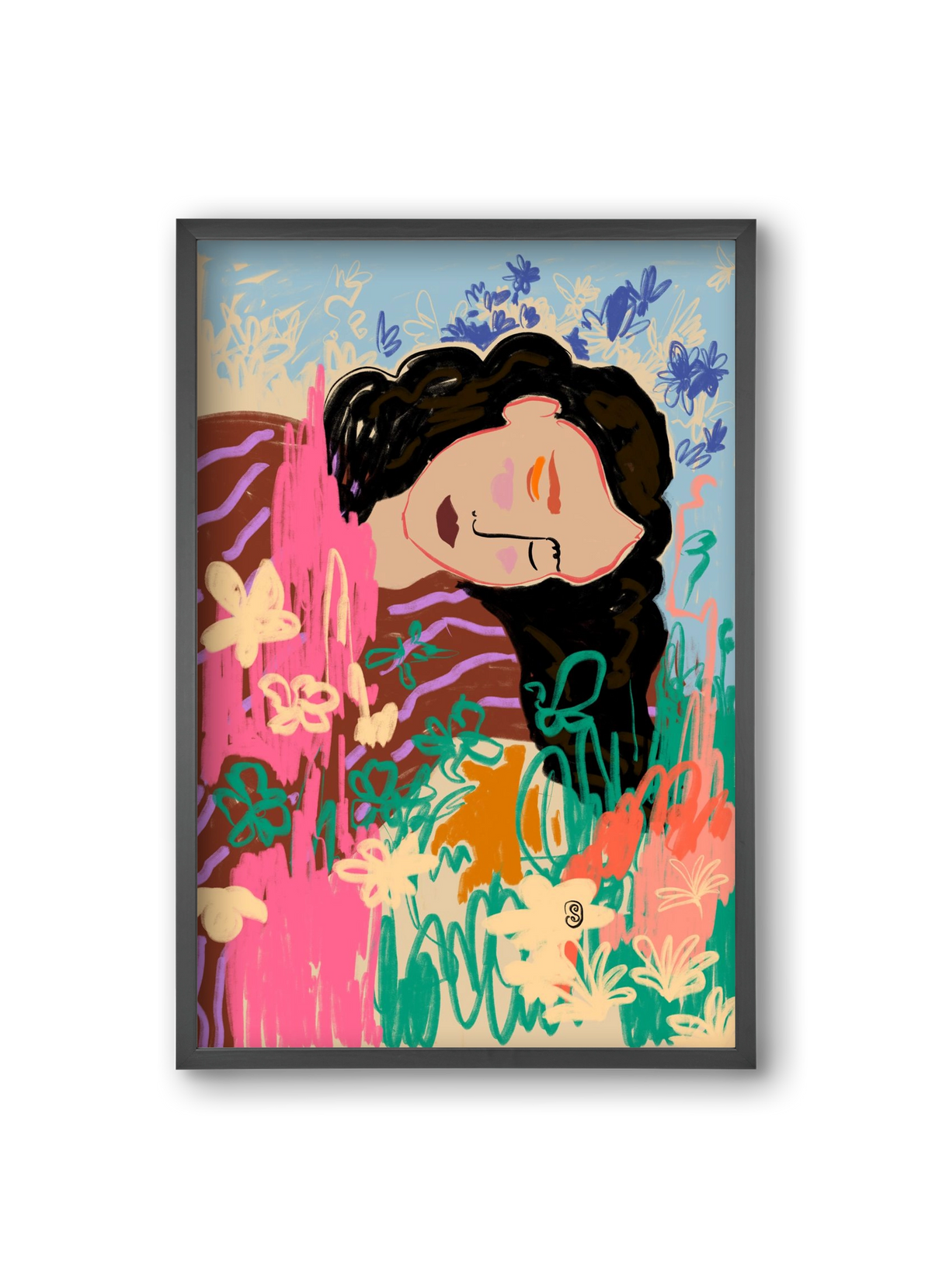 DREAMER, 20x30 cm (20x30 cm), Fekete keret