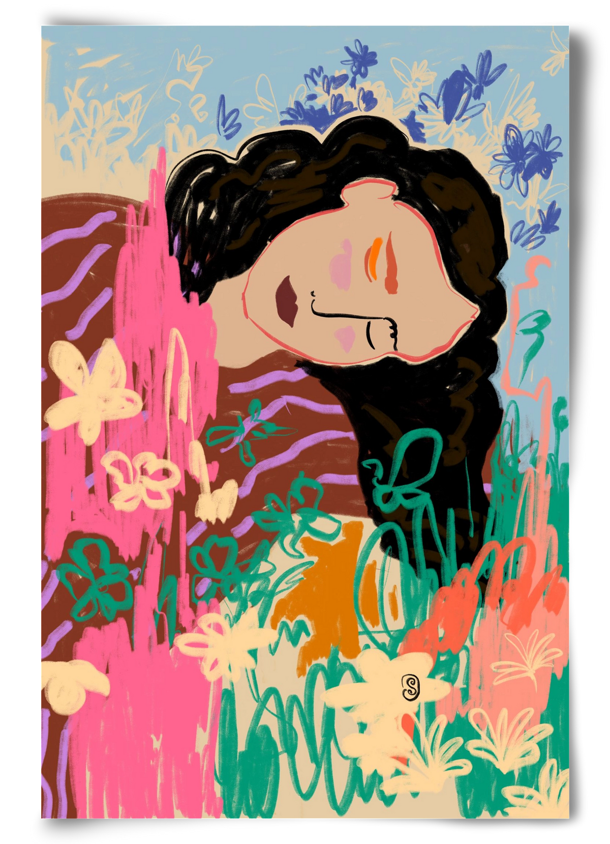 DREAMER, 60x90 cm, Keret nélkül