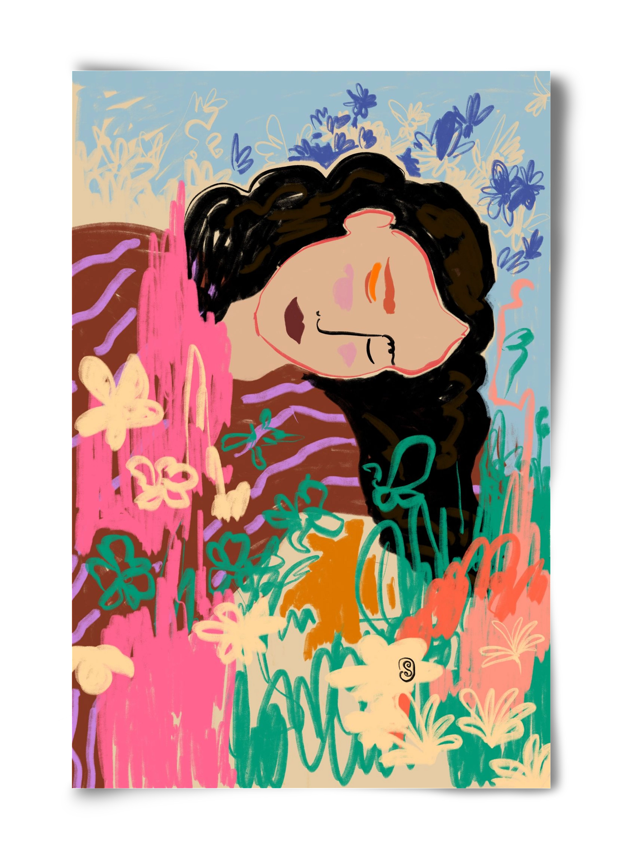 DREAMER, 40x60 cm, Keret nélkül