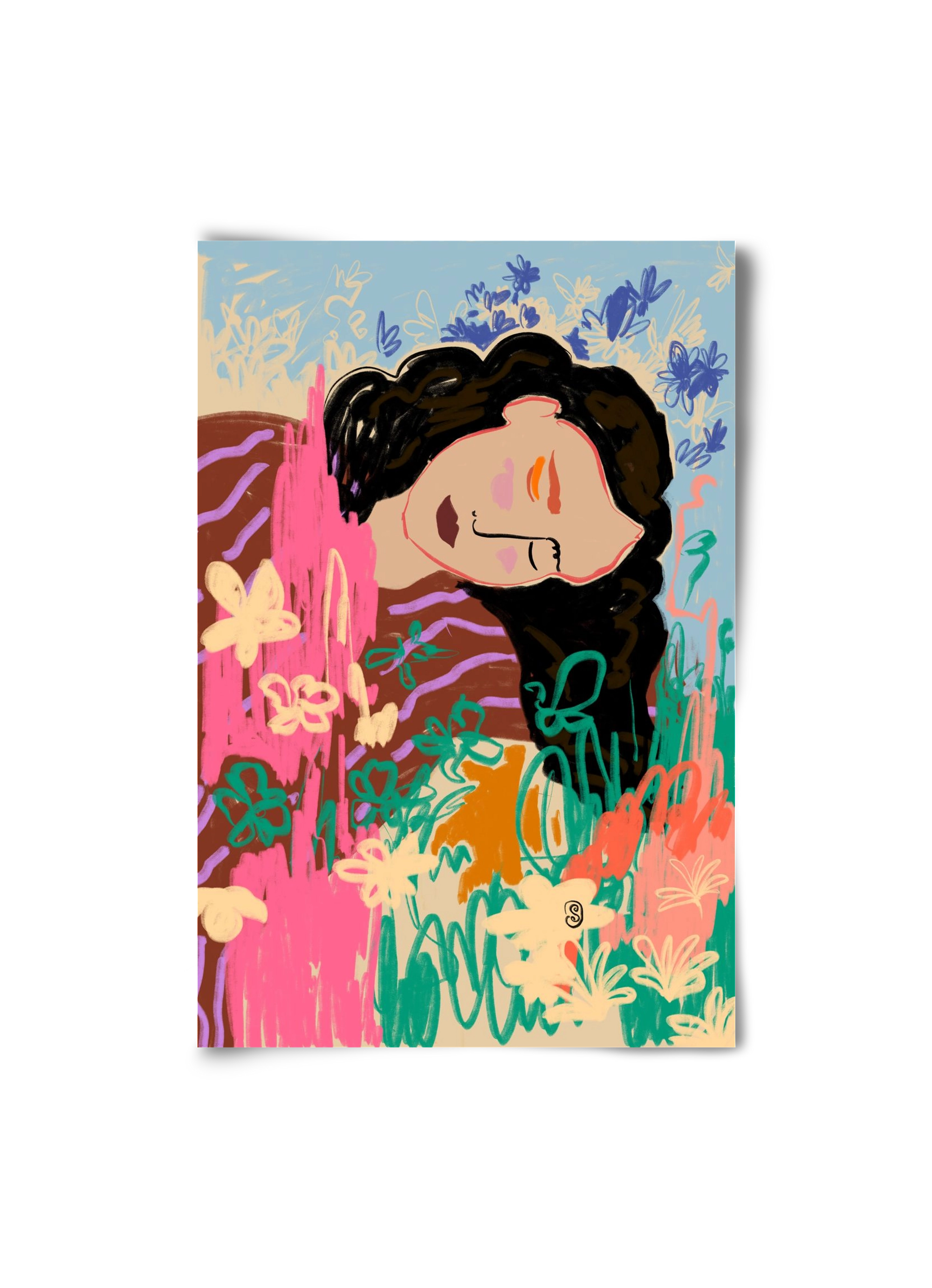 DREAMER, 20x30 cm, Keret nélkül