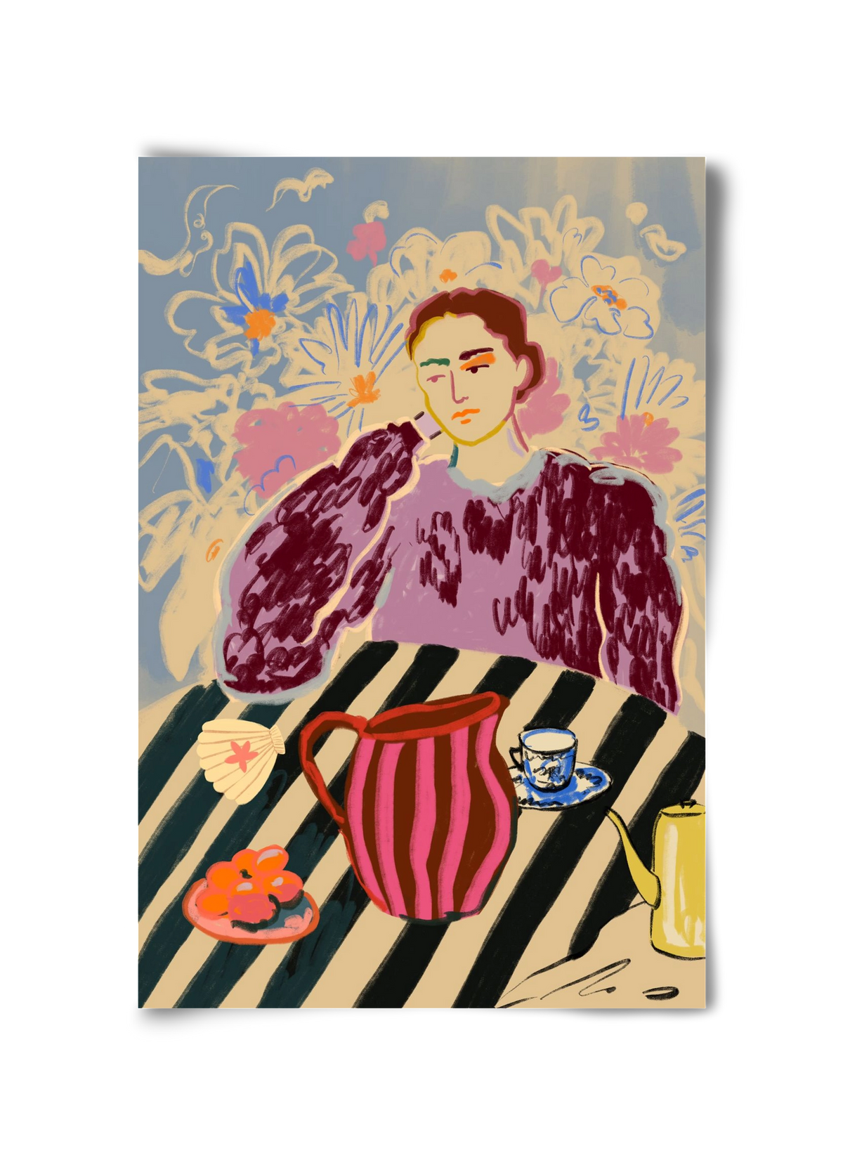 TANGERINES, 30x45 cm, Keret nélkül