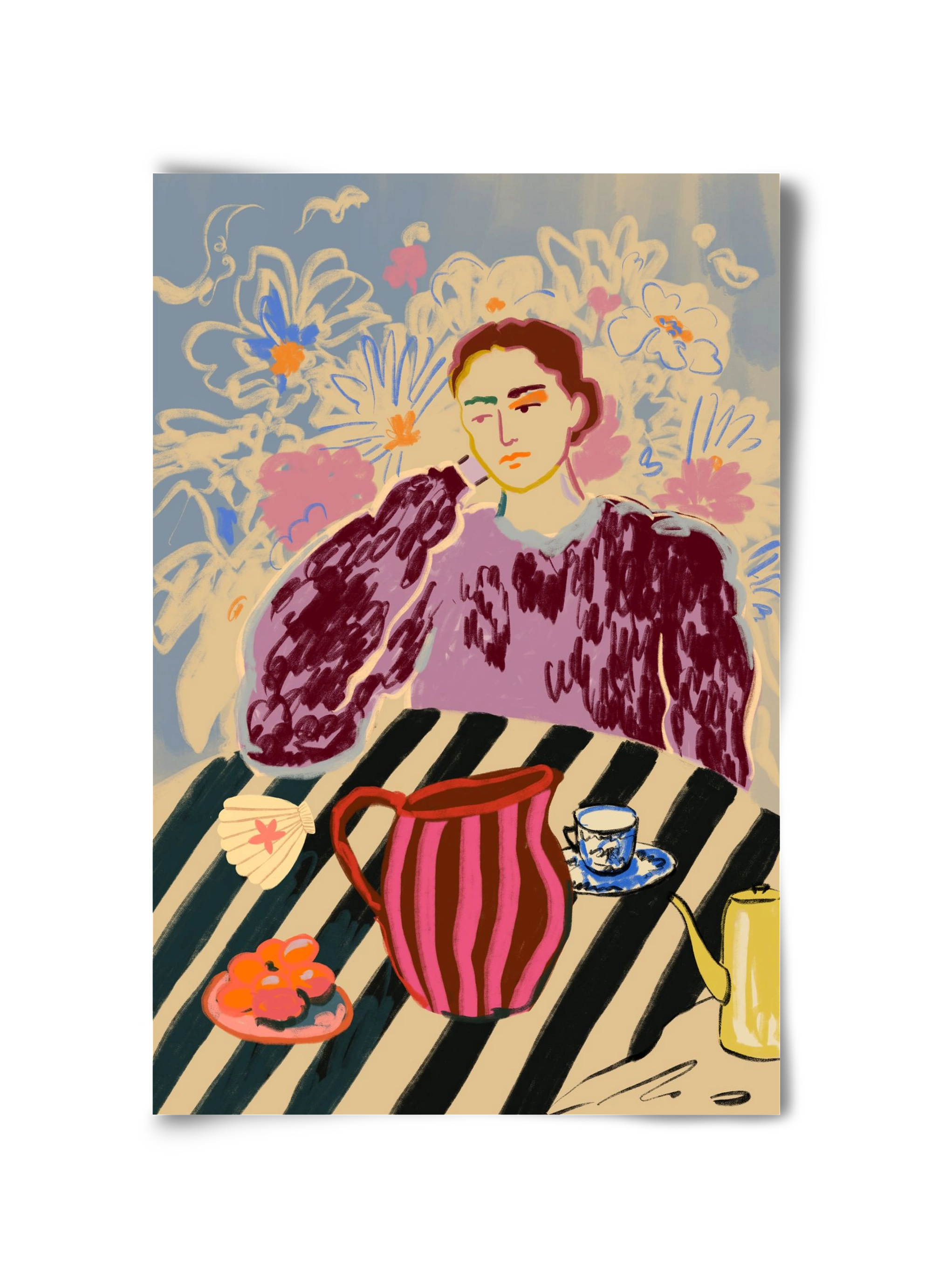 TANGERINES, 30x45 cm, Keret nélkül