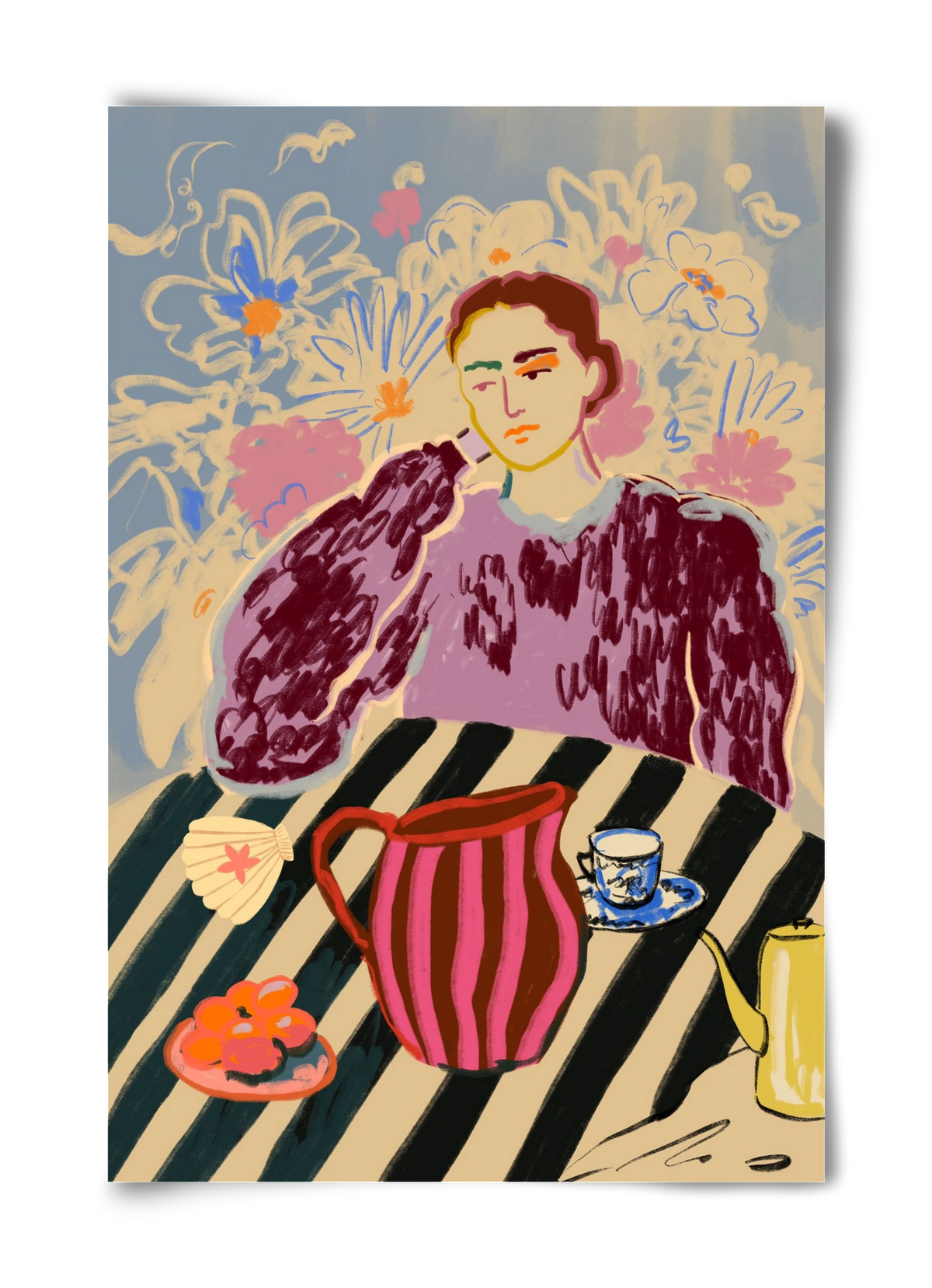 TANGERINES, 40x60 cm, Keret nélkül