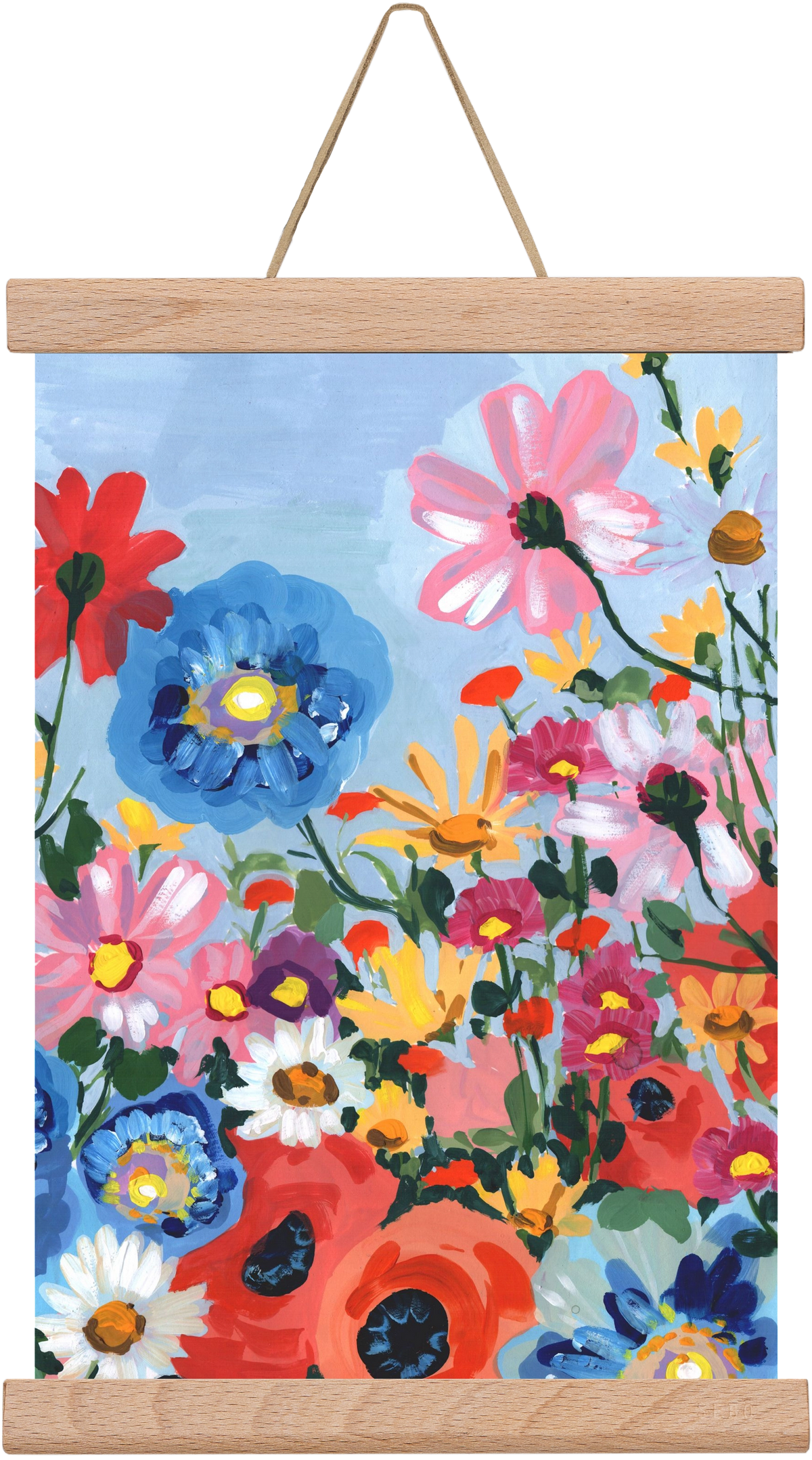 Meadow In June, 20x30 cm (20x30 cm), Tölgy akasztó