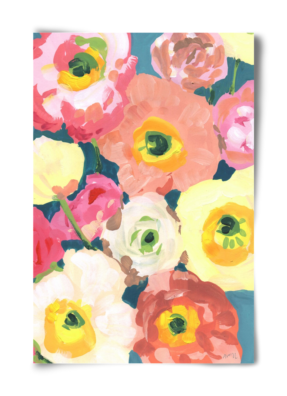 Icelandic Poppies, 40x60 cm, Keret nélkül