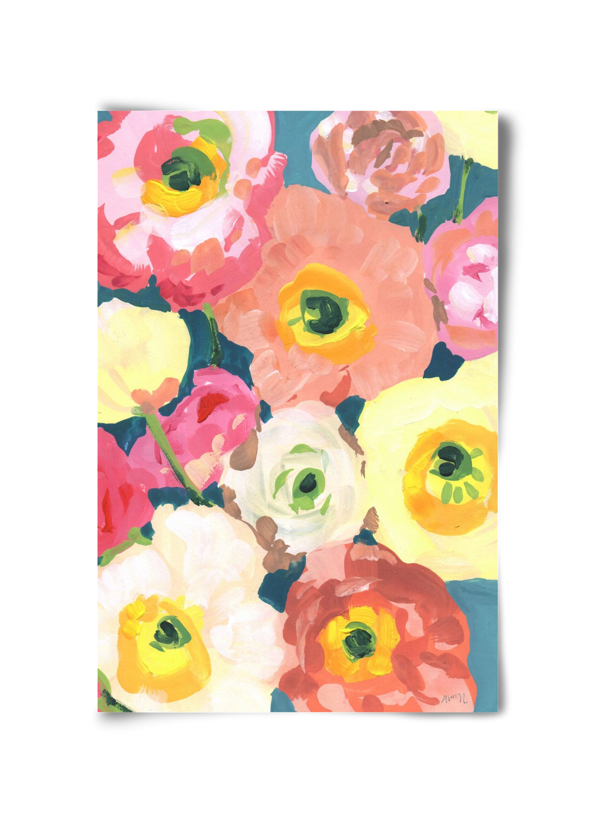 Icelandic Poppies, 30x45 cm, Keret nélkül