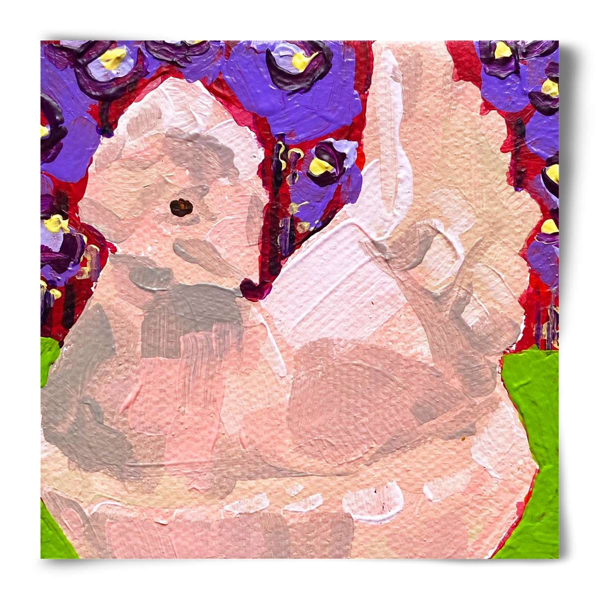 Mama Hen- picnic, 50x50 cm, Keret nélkül