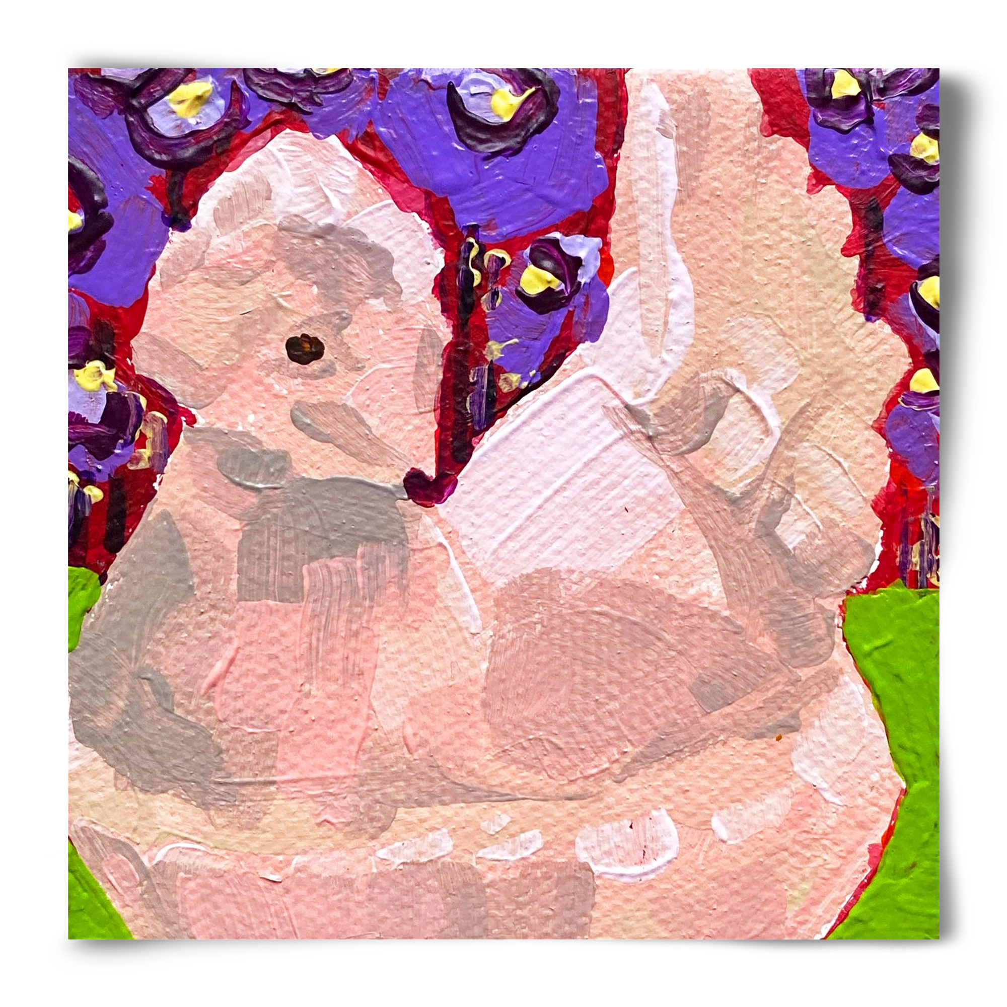 Mama Hen- picnic, 50x50 cm, Keret nélkül