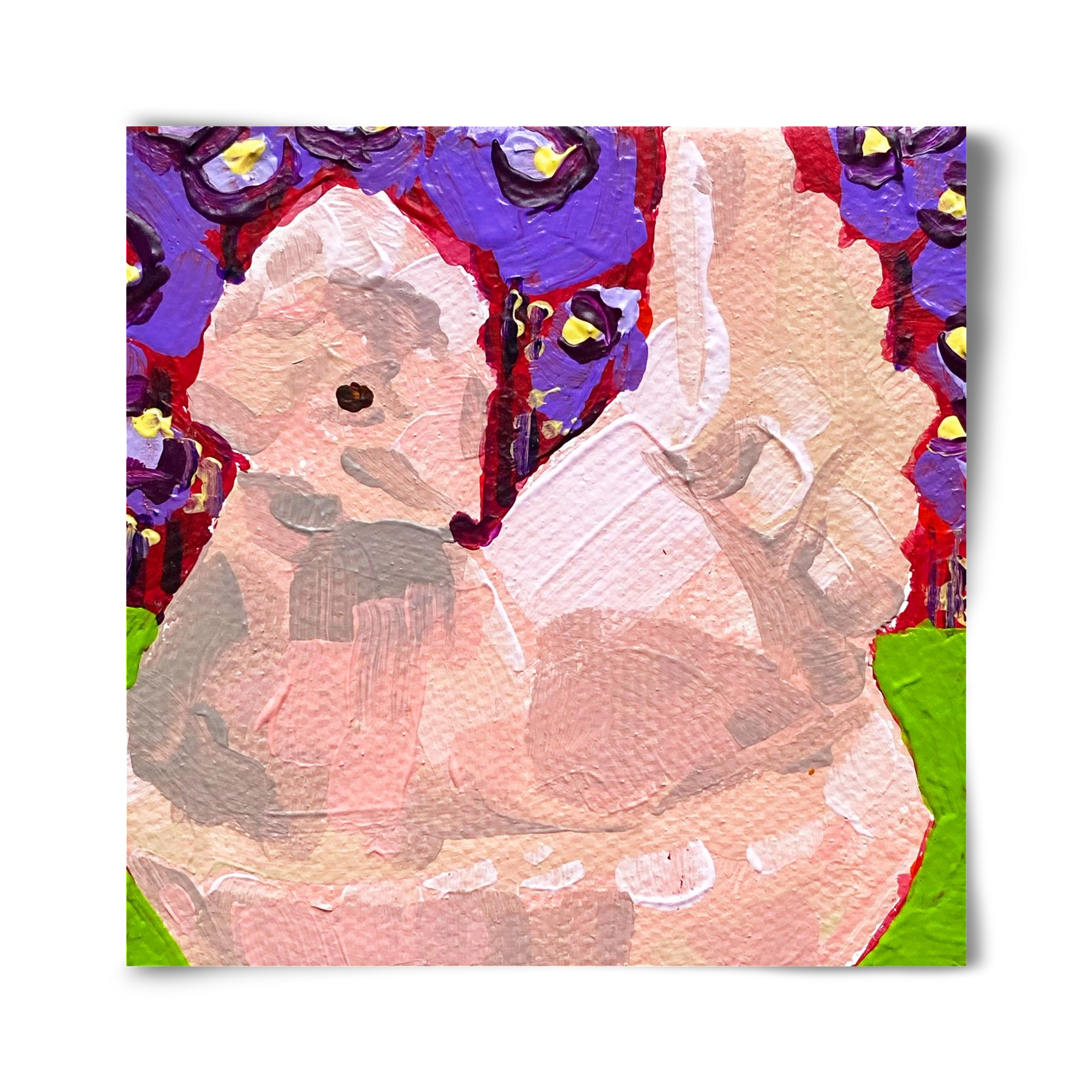 Mama Hen- picnic, 40x40 cm, Keret nélkül