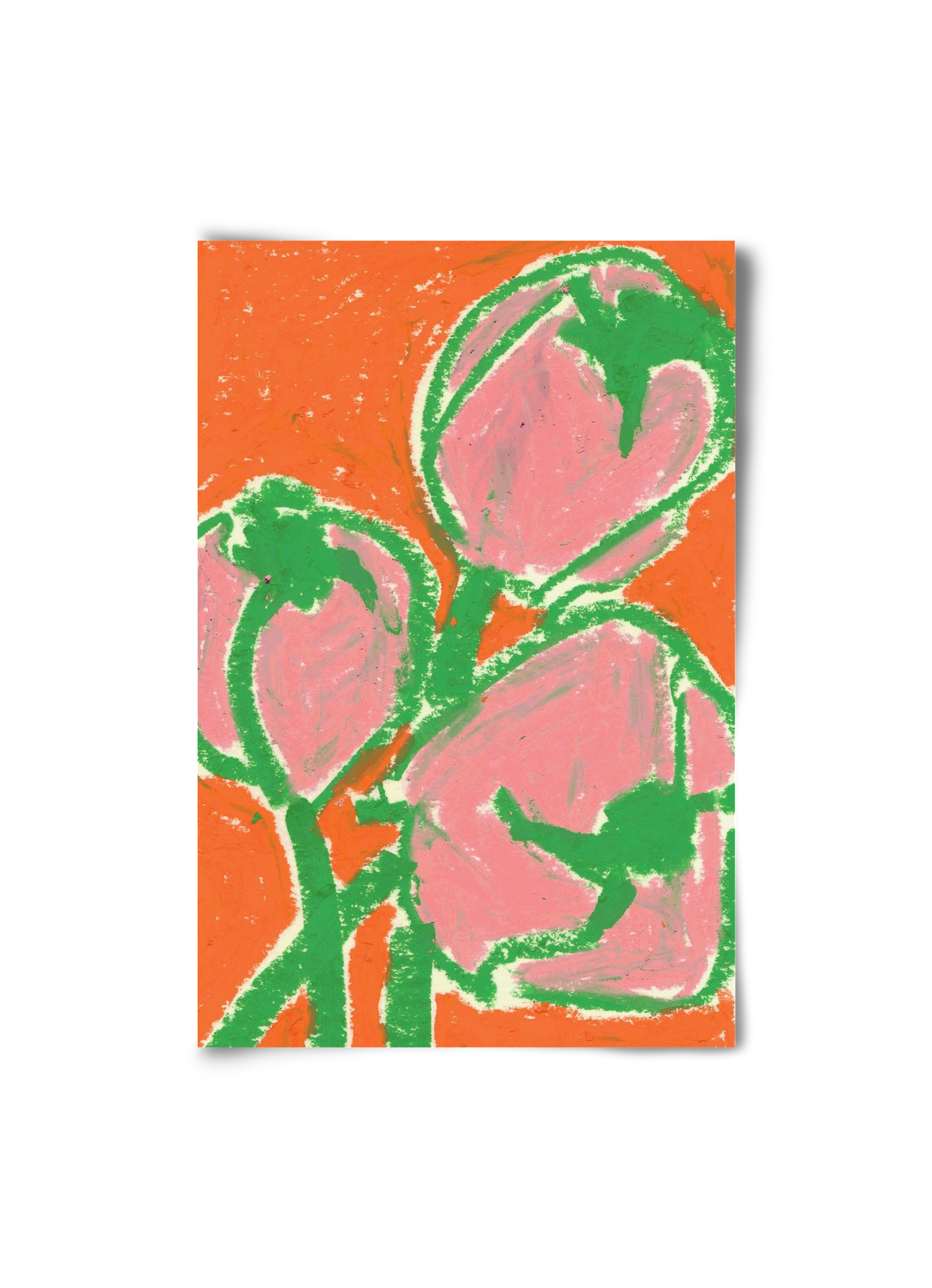 Little tulips, 20x30 cm, Keret nélkül