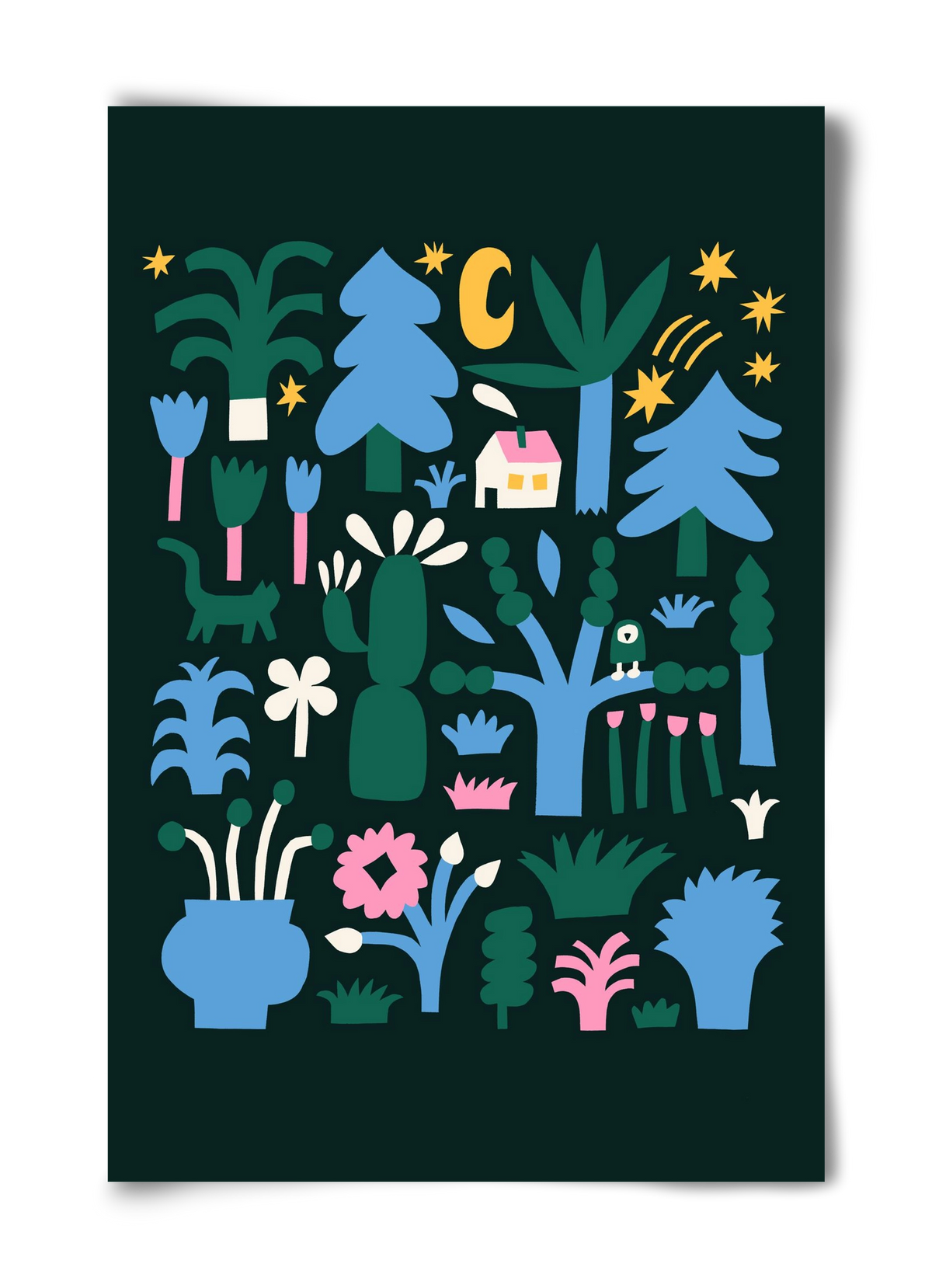 MAgic Garden, 40x60 cm, Keret nélkül