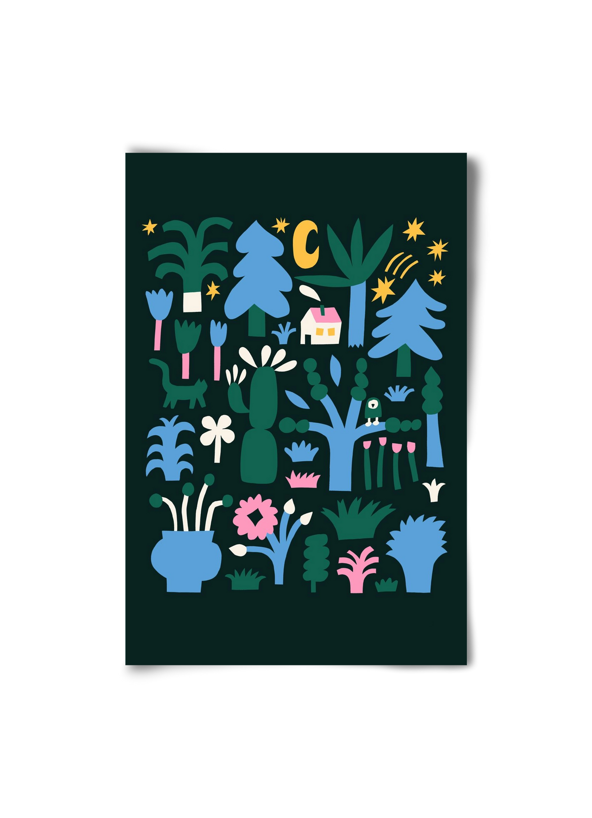 MAgic Garden, 20x30 cm, Keret nélkül