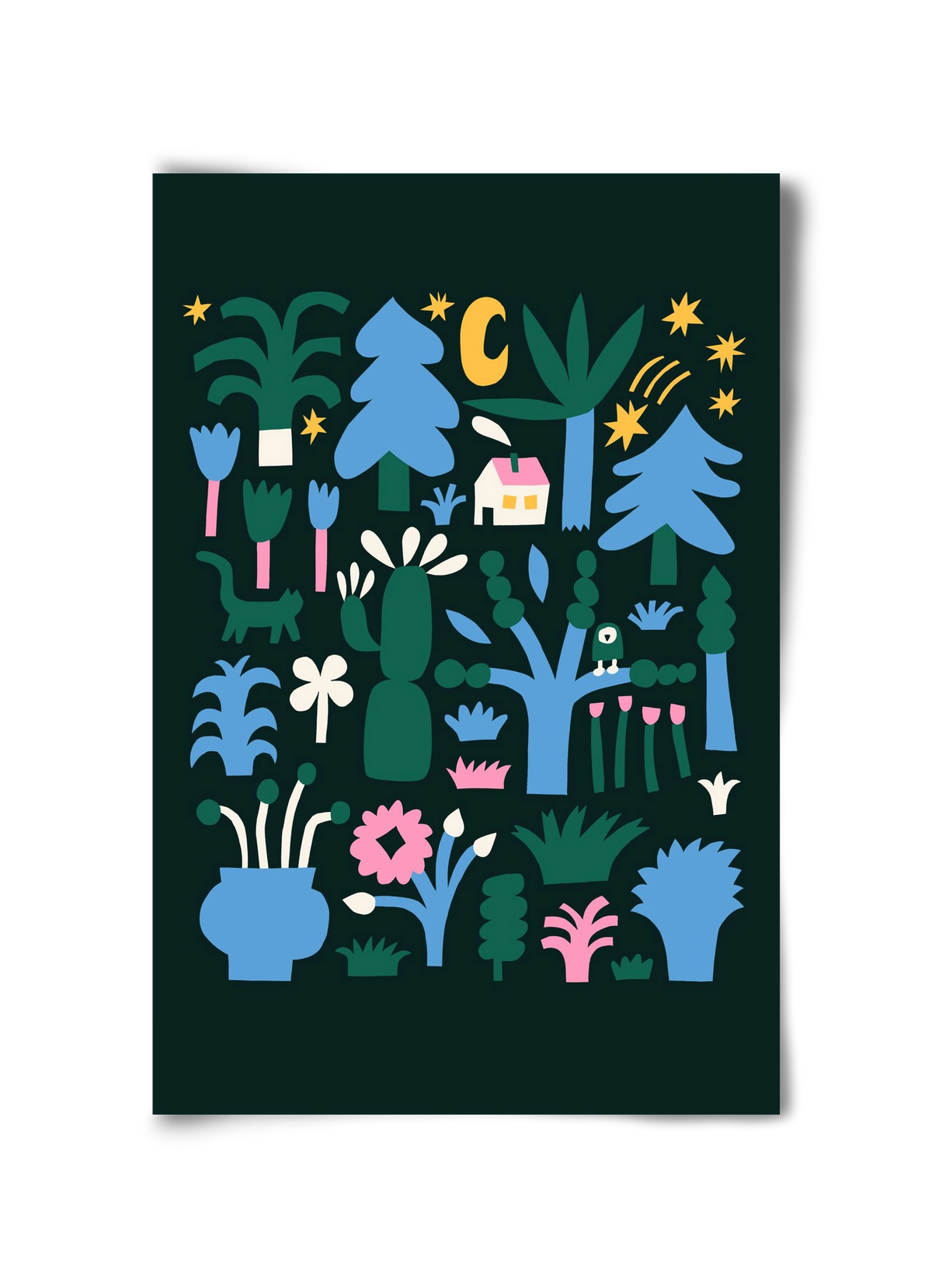 MAgic Garden, 30x45 cm, Keret nélkül