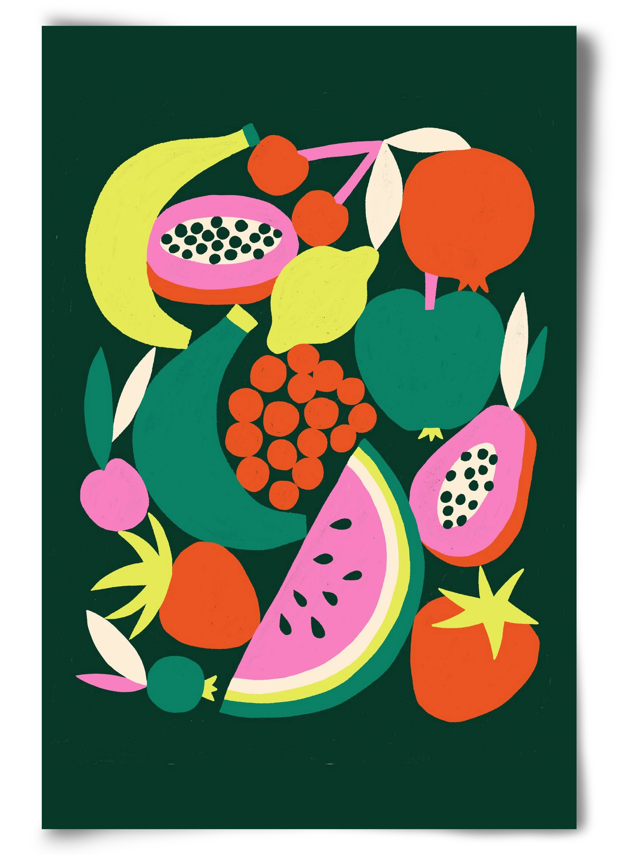 Fruits, 60x90 cm, Keret nélkül