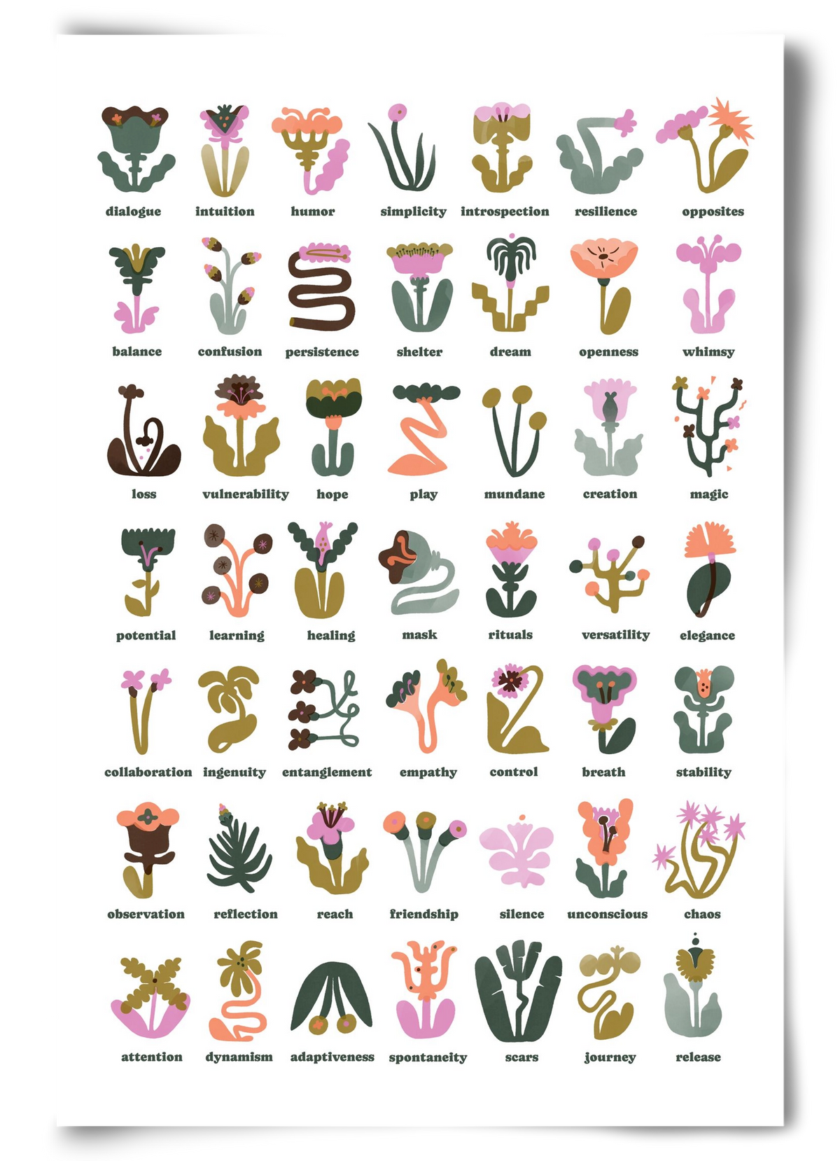 Beyond Bloom, 60x90 cm, Keret nélkül