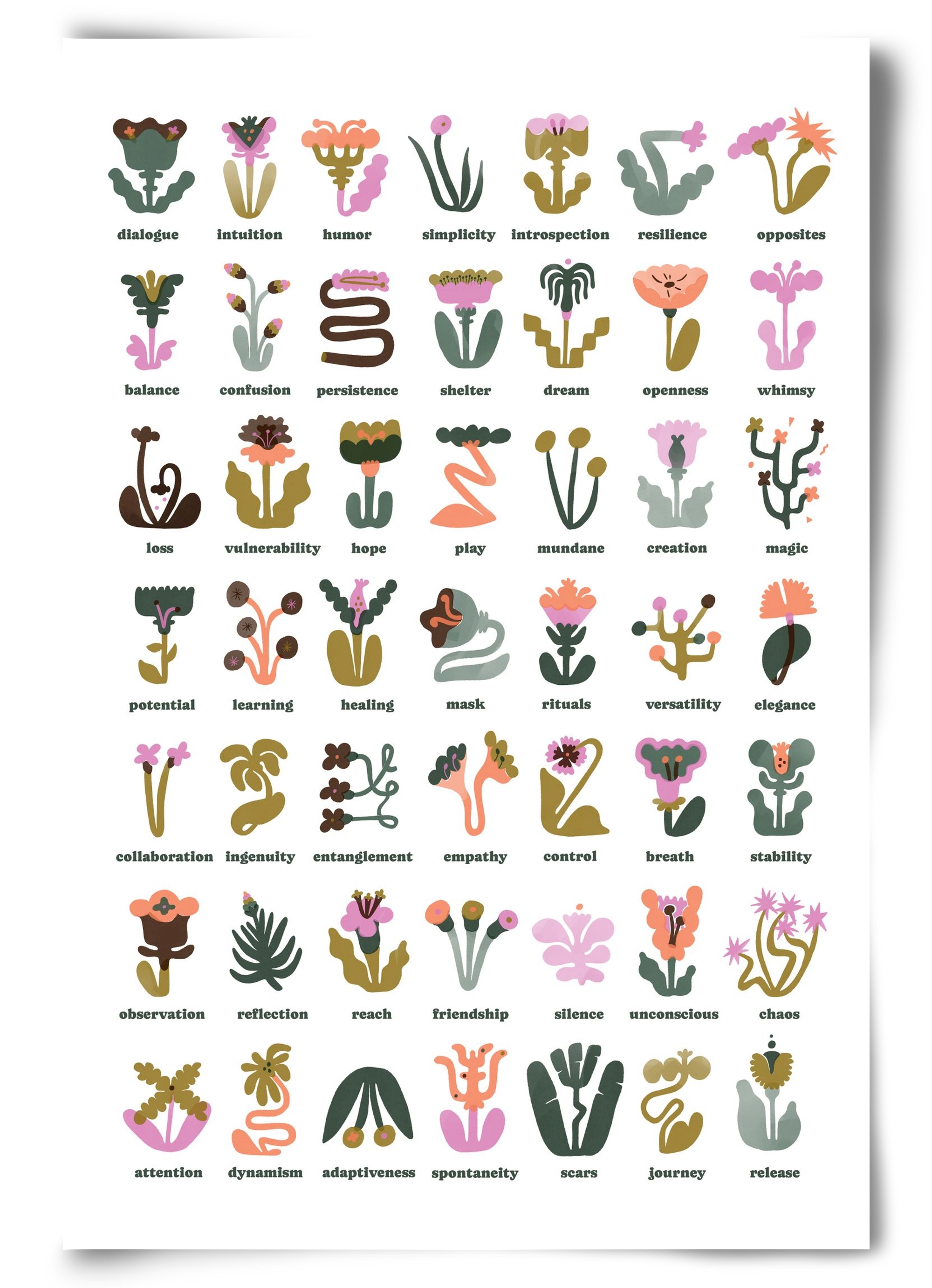 Beyond Bloom, 60x90 cm, Keret nélkül