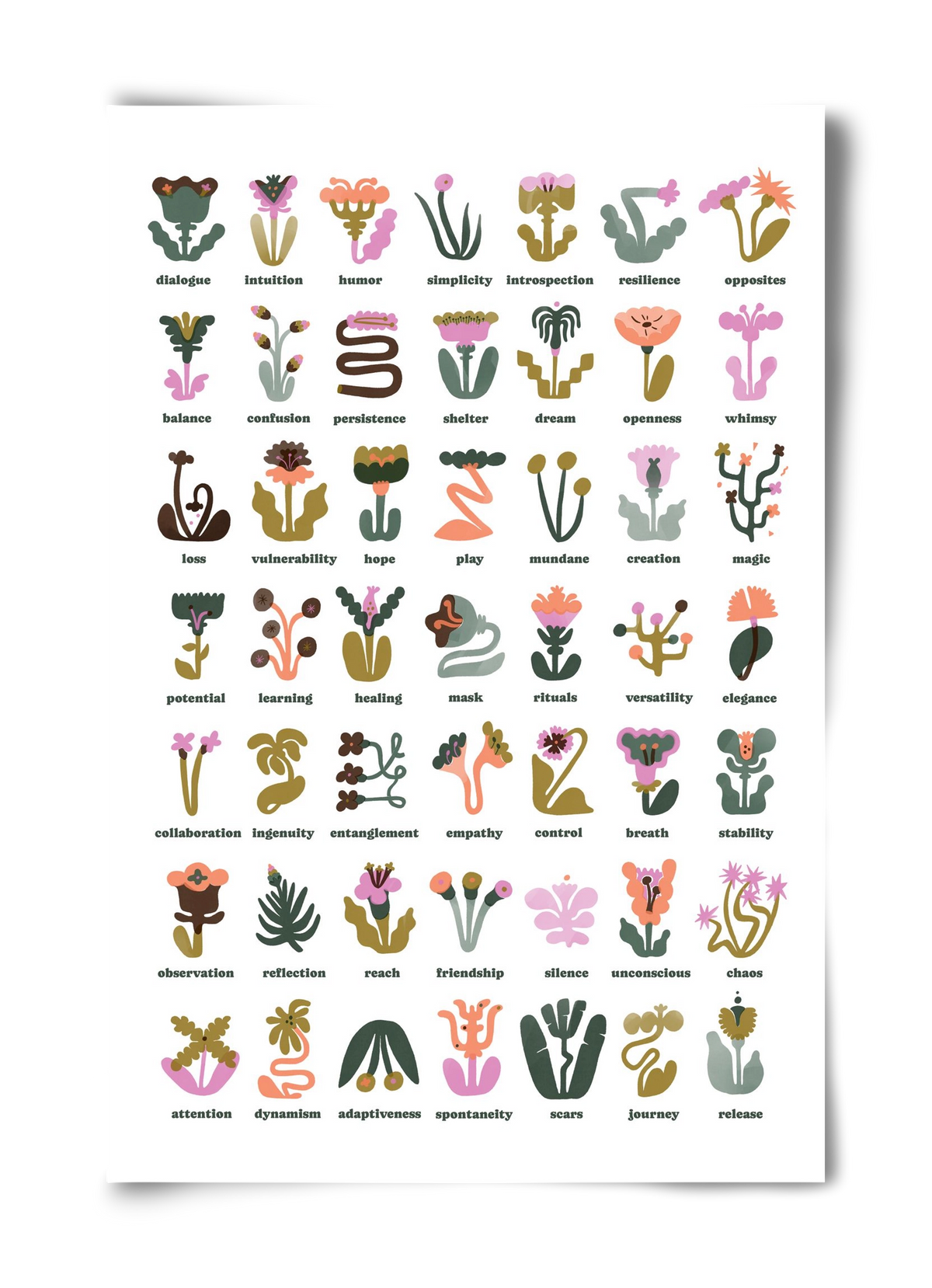 Beyond Bloom, 40x60 cm, Keret nélkül