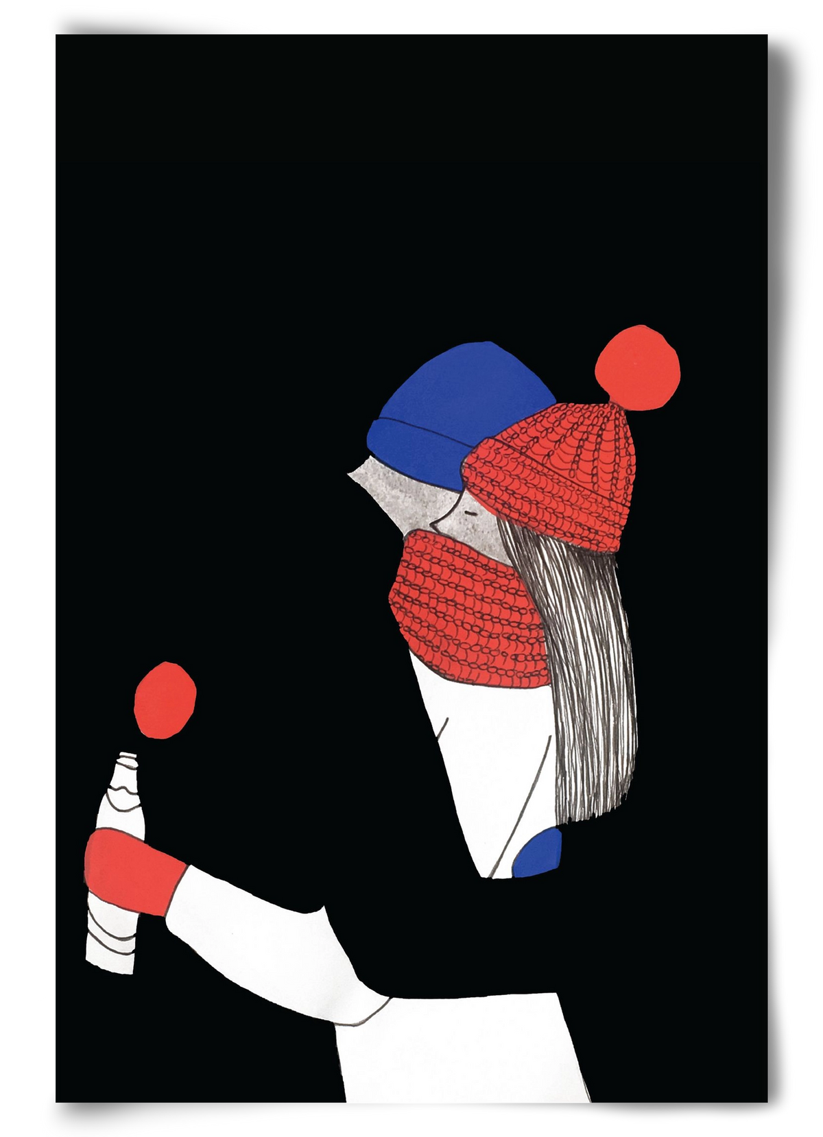 Berlin, szerelem, 60x90 cm, Keret nélkül