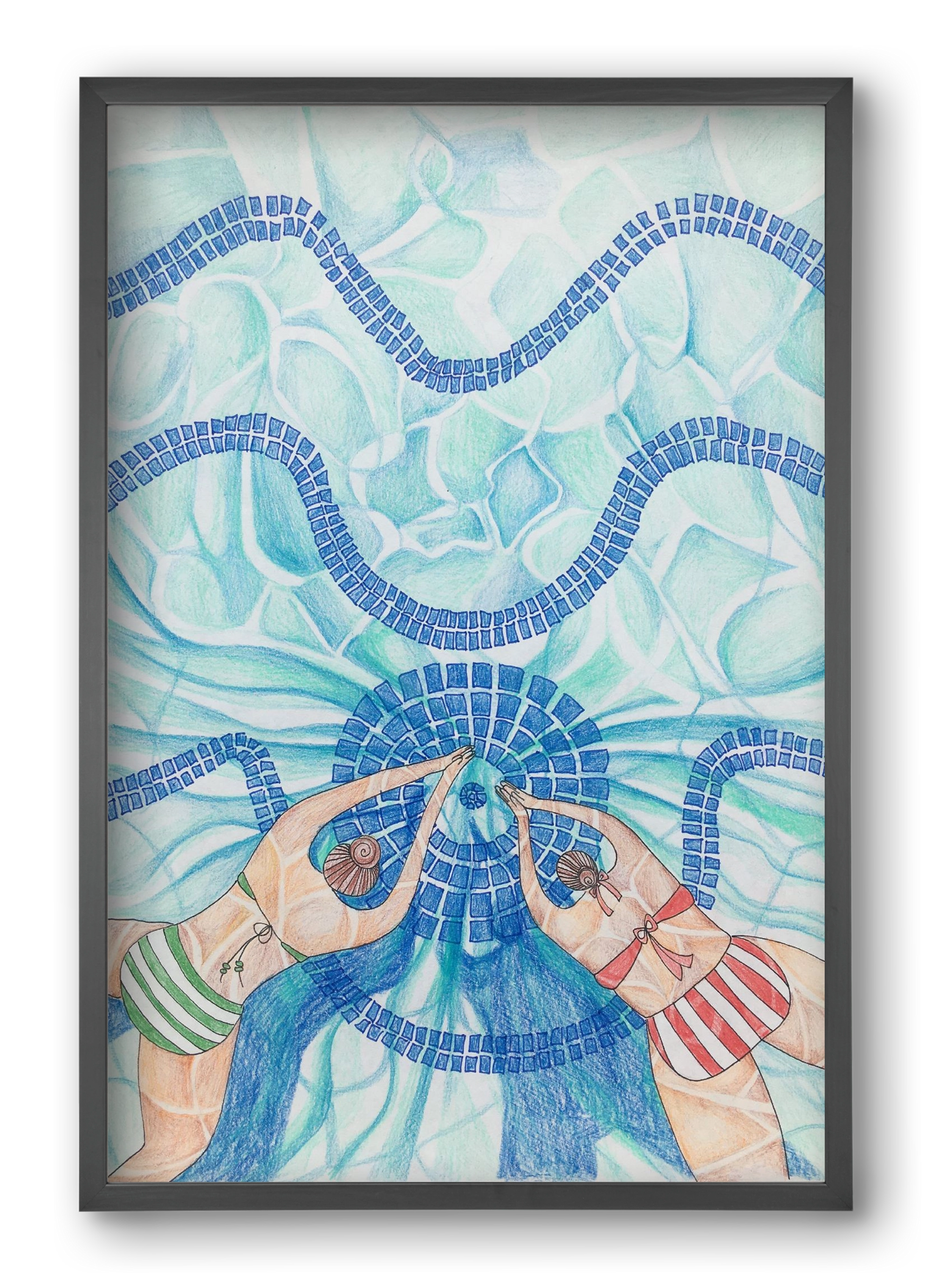 Gellért, 40x60 cm (40x60 cm), Fekete keret