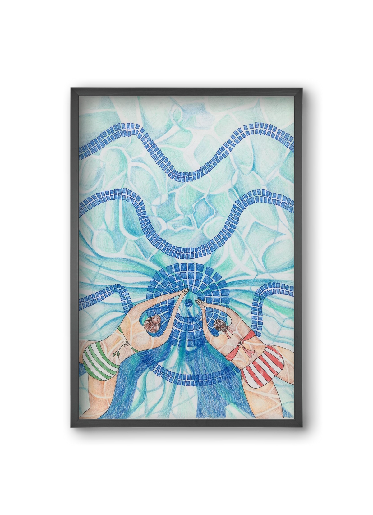 Gellért, 20x30 cm (20x30 cm), Fekete keret