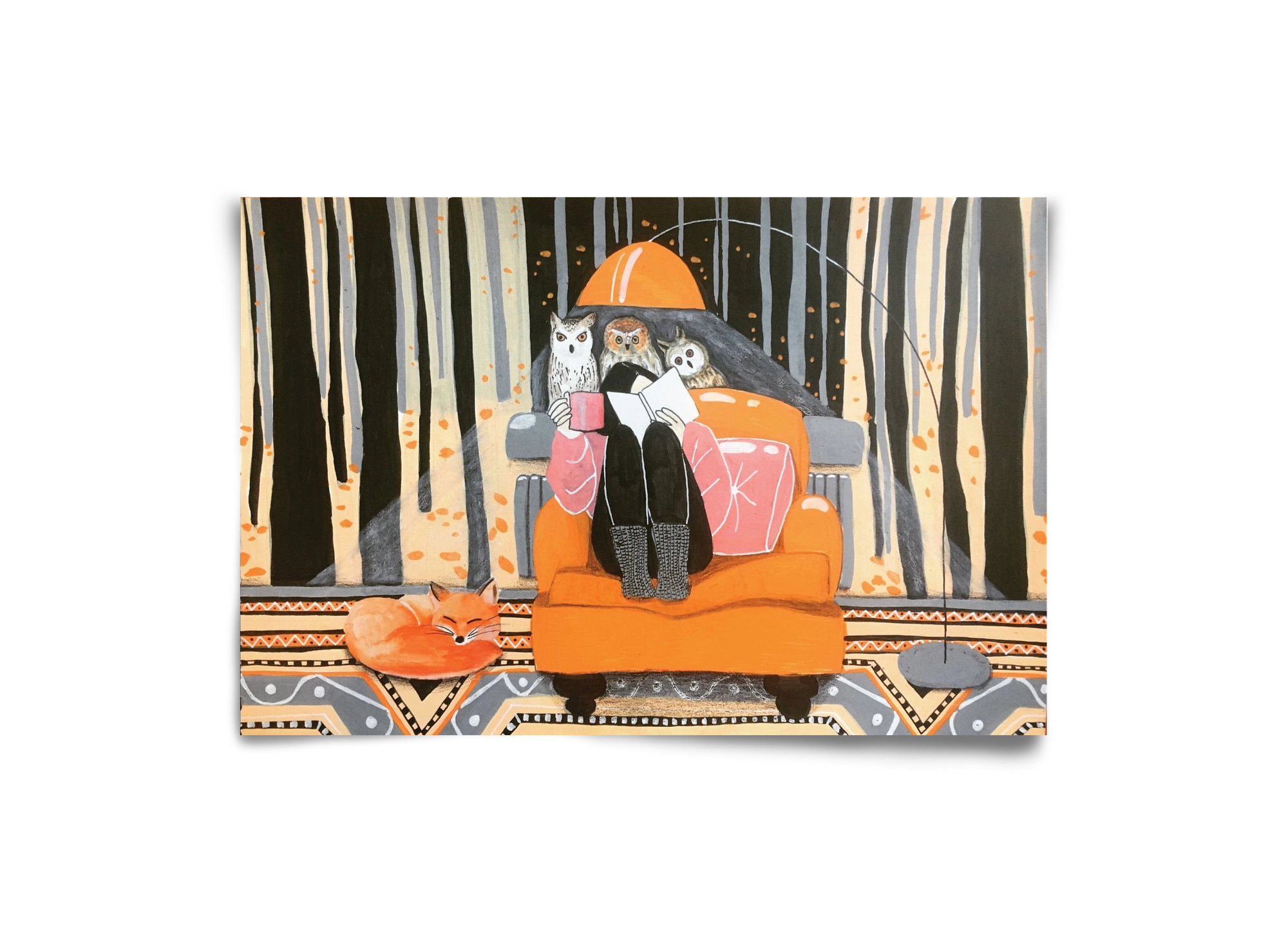 Őszi álmodozás, 30x20 cm, Keret nélkül