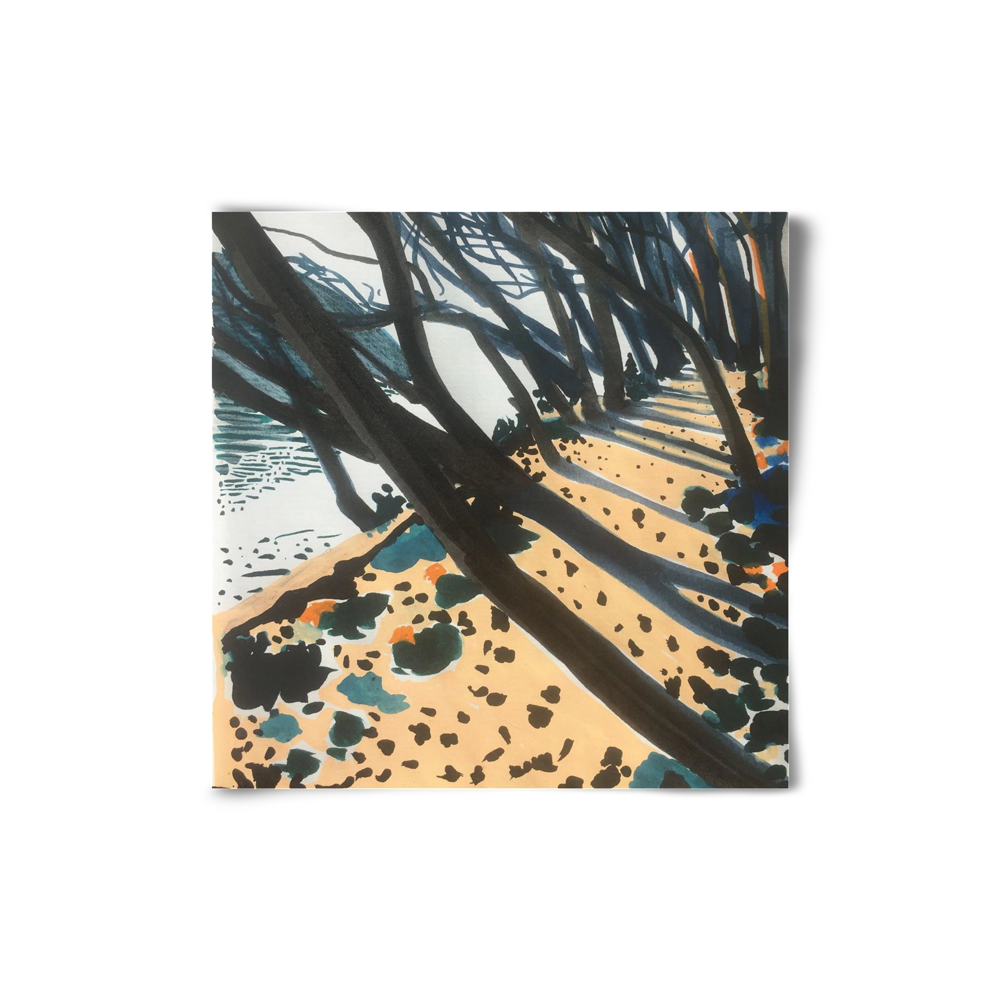 Szigetspicc, 20x20 cm, Keret nélkül