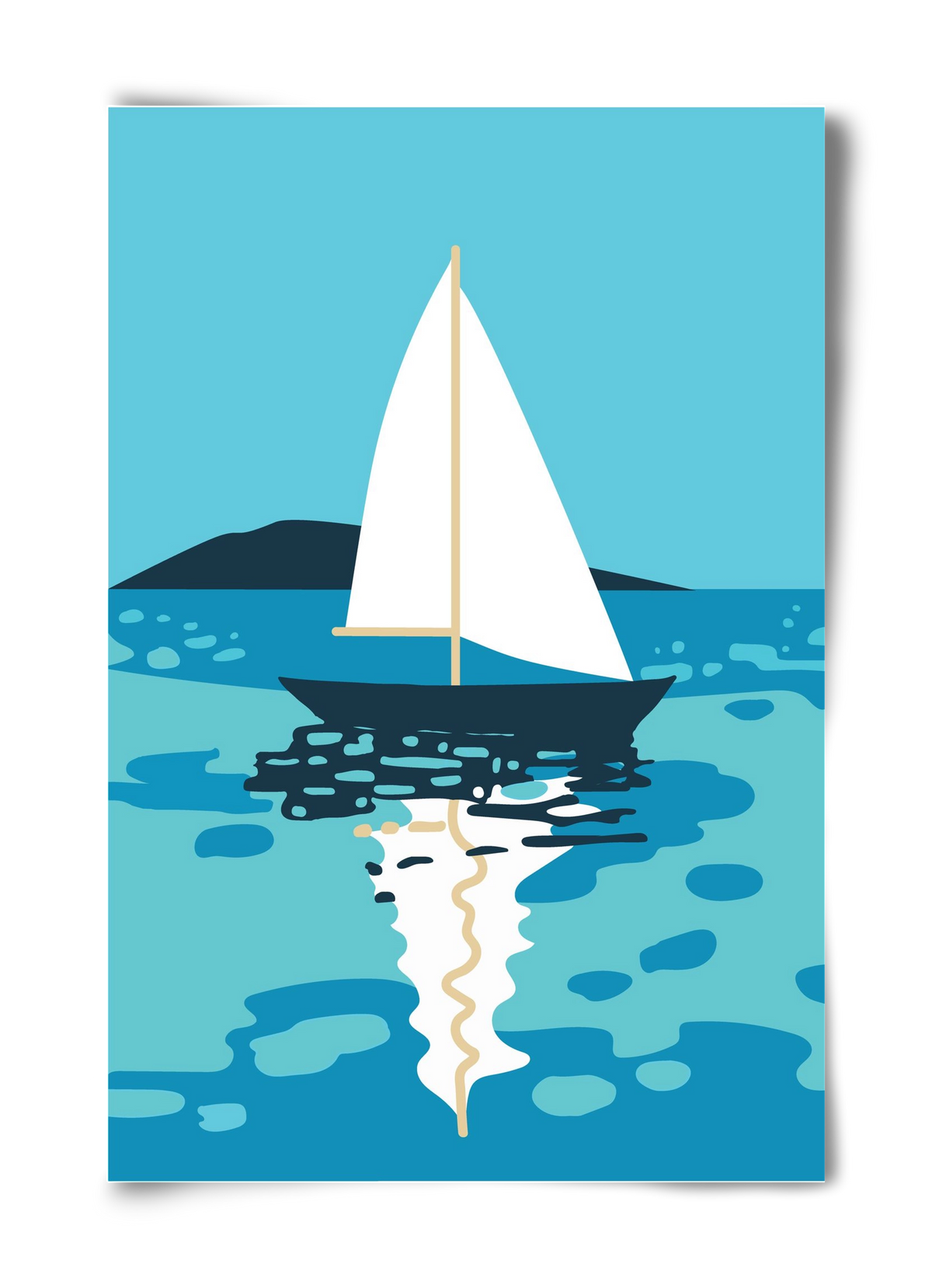 Nekem a Balaton..., 40x60 cm, Keret nélkül