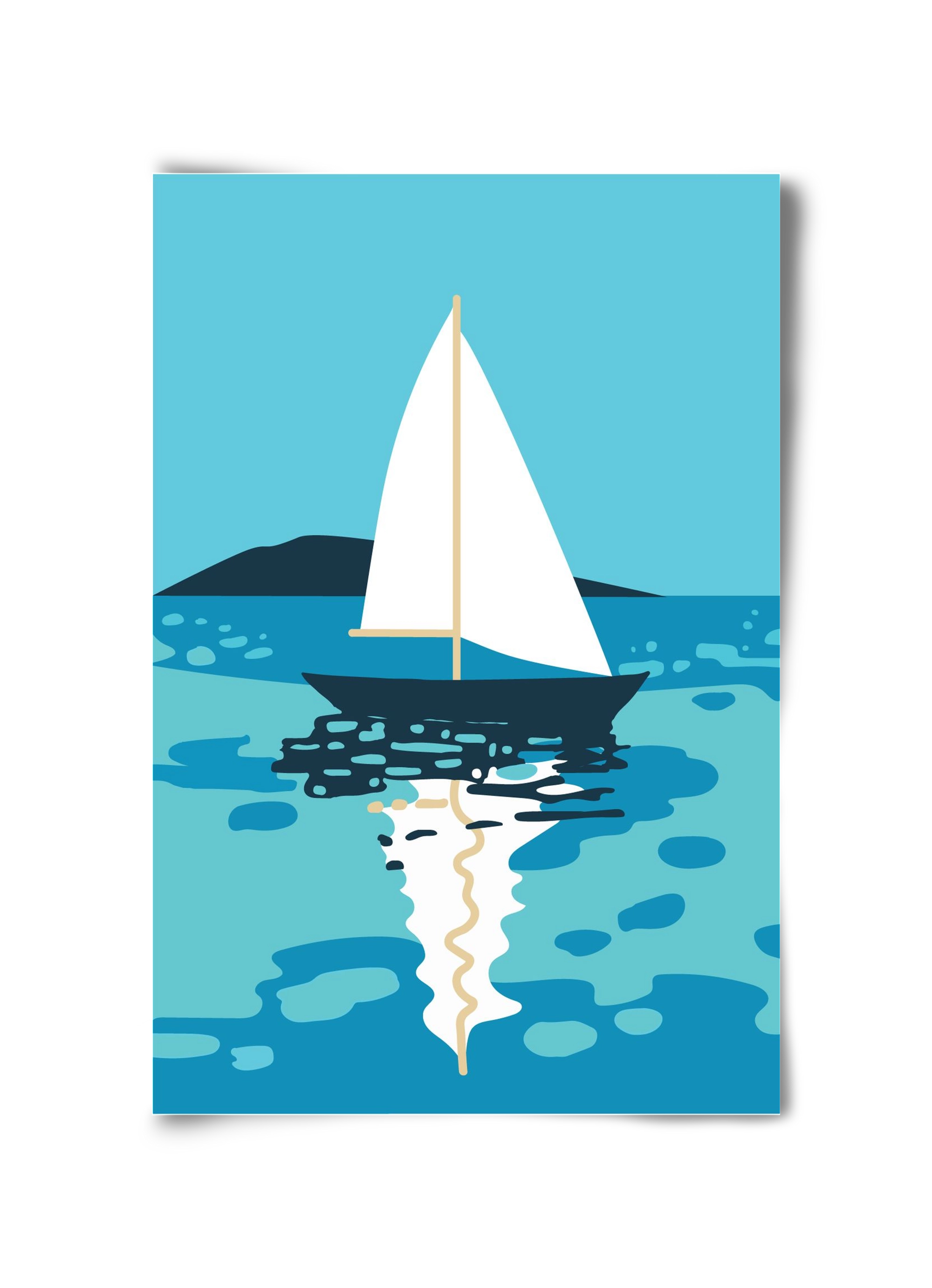 Nekem a Balaton..., 30x45 cm, Keret nélkül