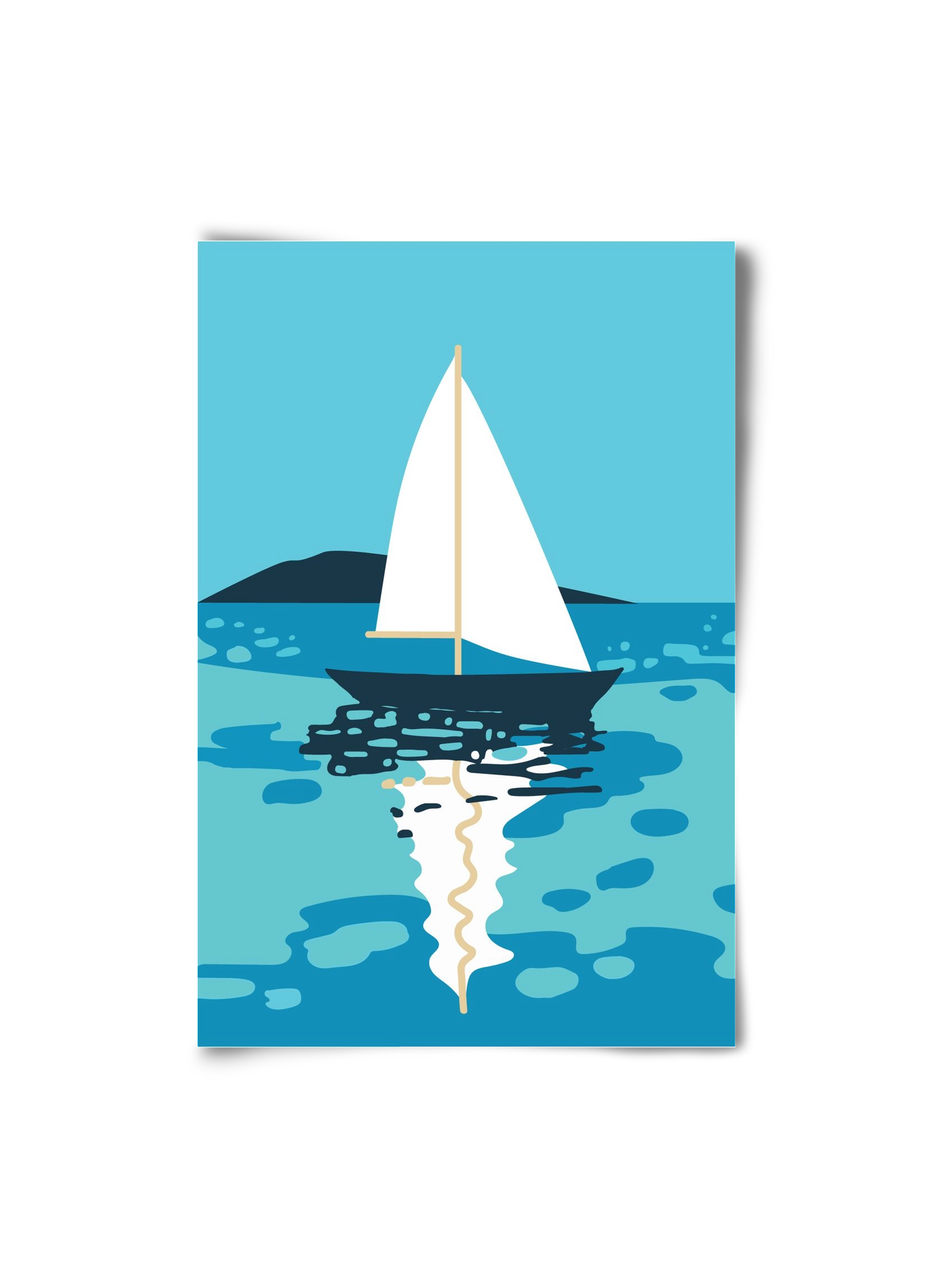 Nekem a Balaton..., 20x30 cm, Keret nélkül