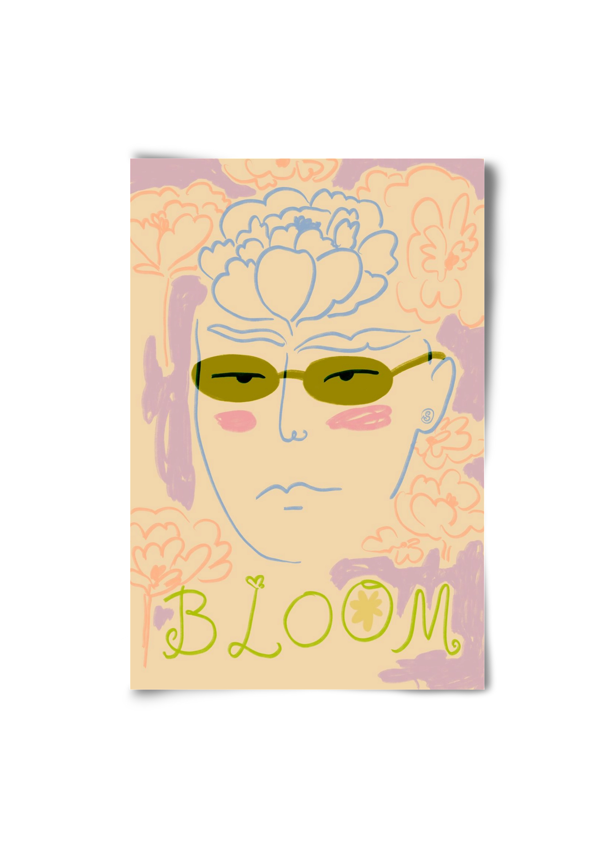 BLOOM, 20x30 cm, Keret nélkül