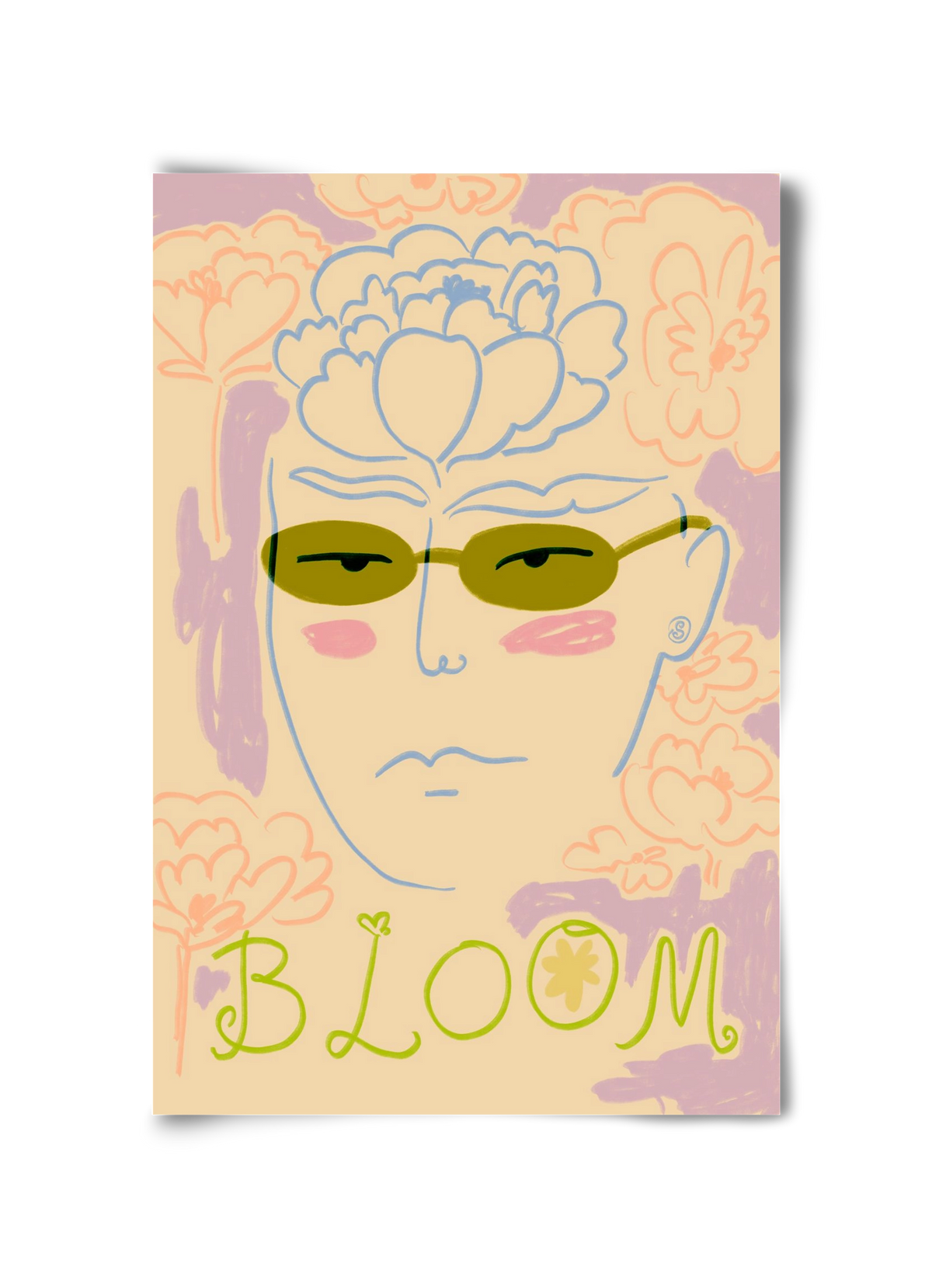 BLOOM, 30x45 cm, Keret nélkül