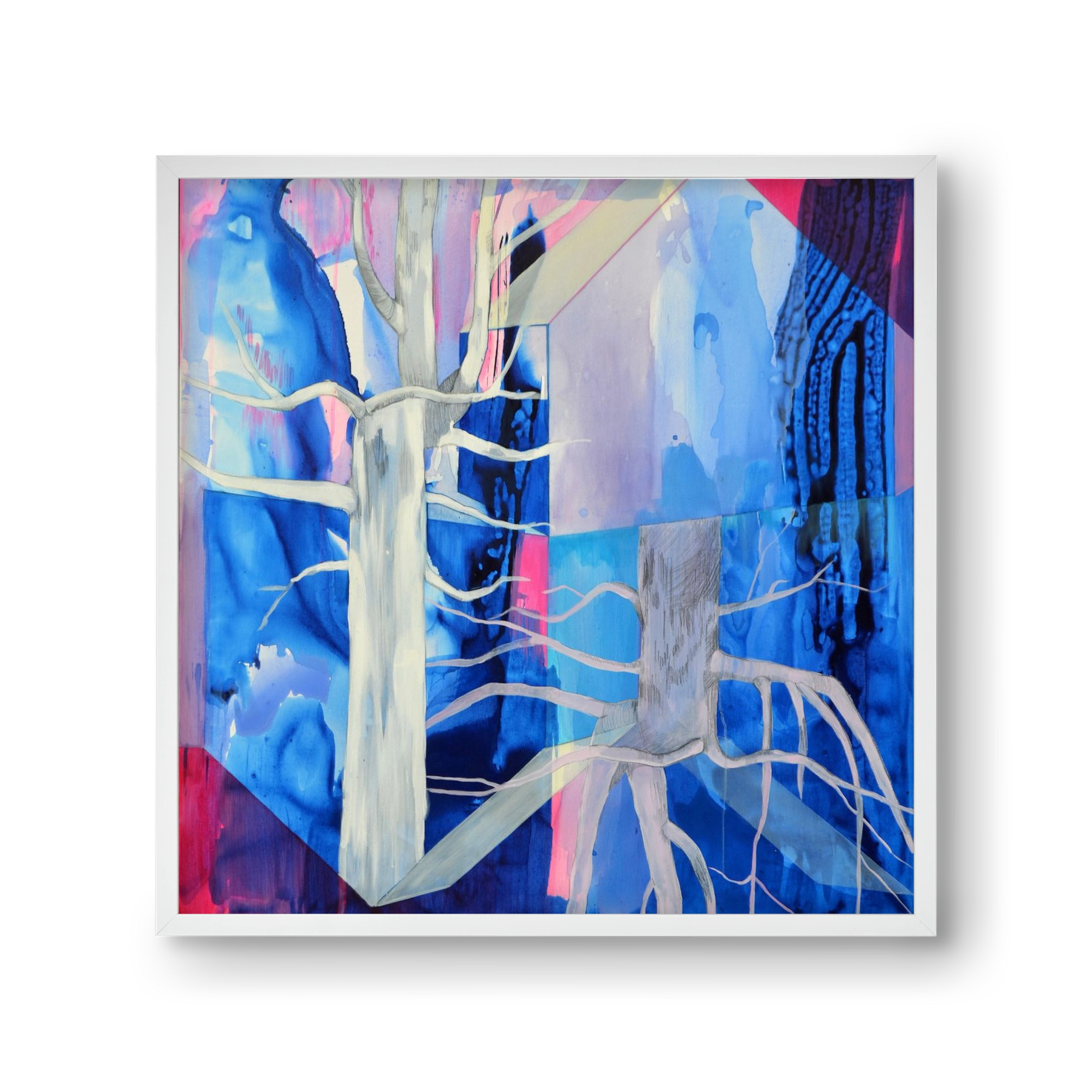 Ent, 30x30 cm (30x30 cm), Fehér keret