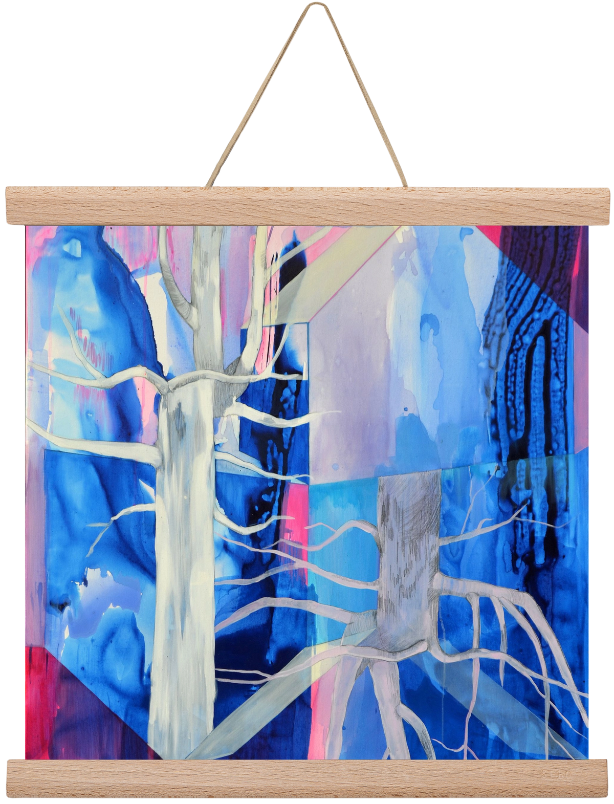 Ent, 30x30 cm (30x30 cm), Tölgy akasztó