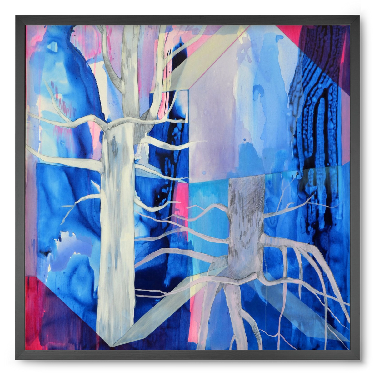 Ent, 50x50 cm (50x50 cm), Fekete keret