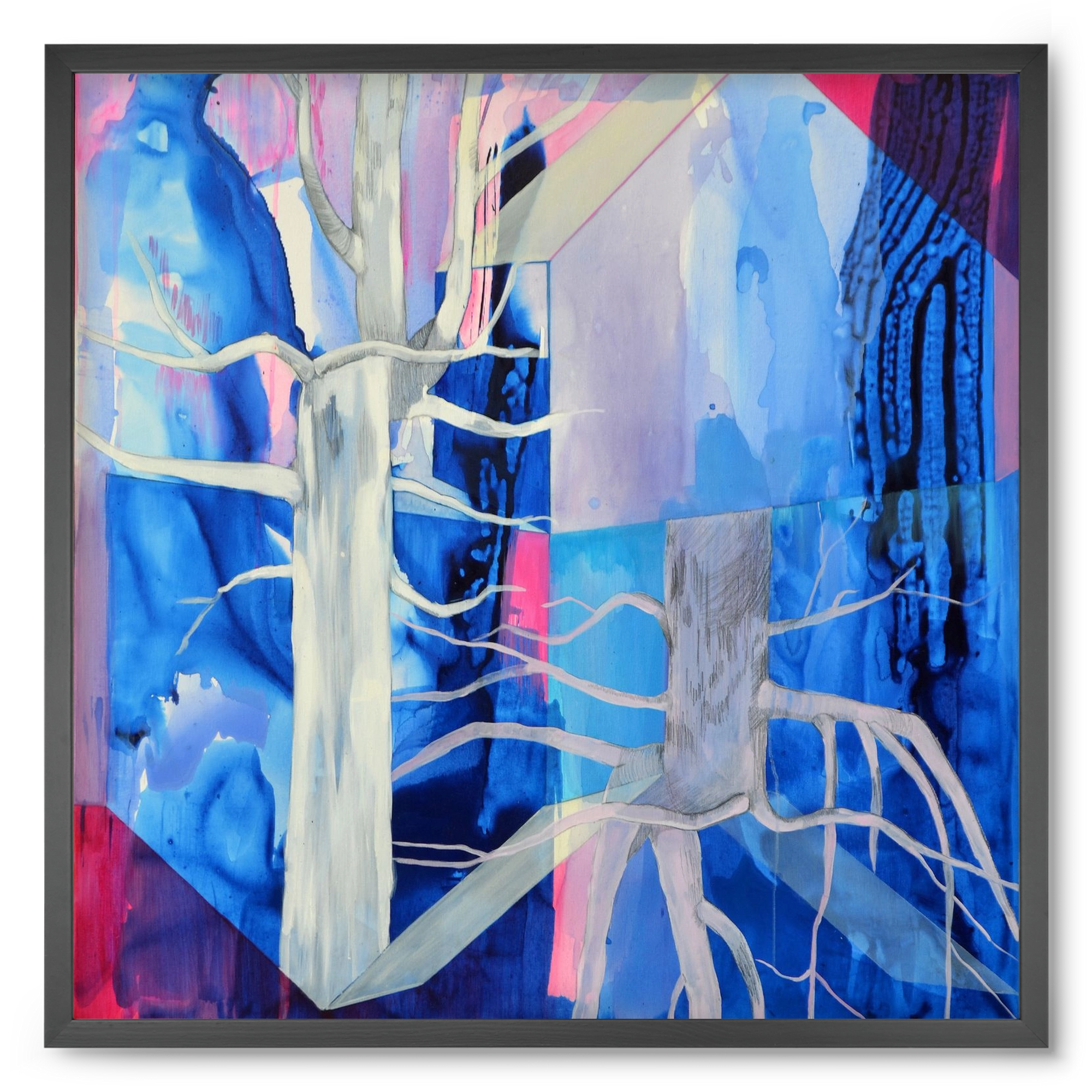 Ent, 50x50 cm (50x50 cm), Fekete keret