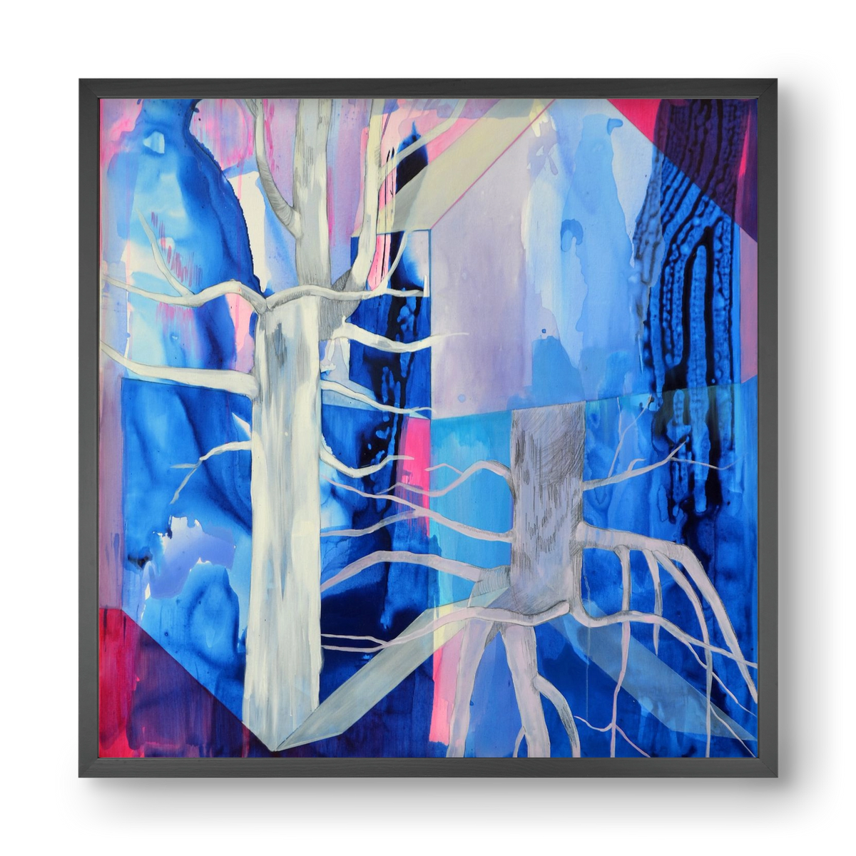 Ent, 40x40 cm (40x40 cm), Fekete keret