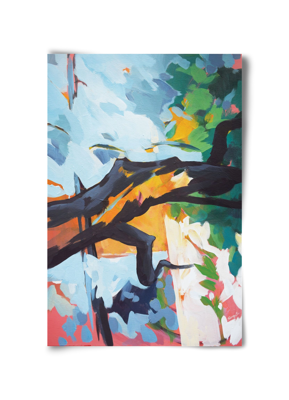 The garden II., 30x45 cm, Keret nélkül