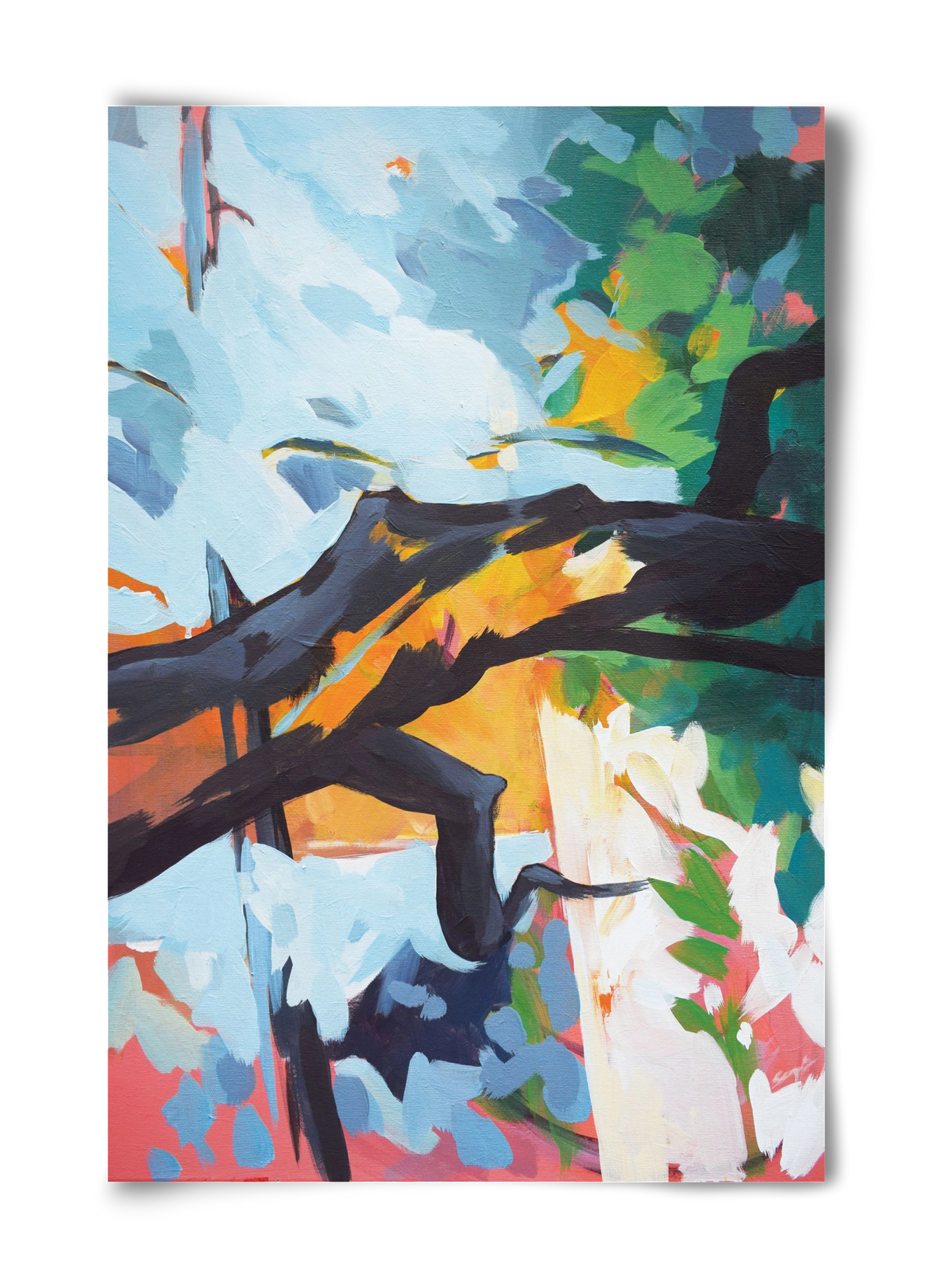 The garden II., 40x60 cm, Keret nélkül