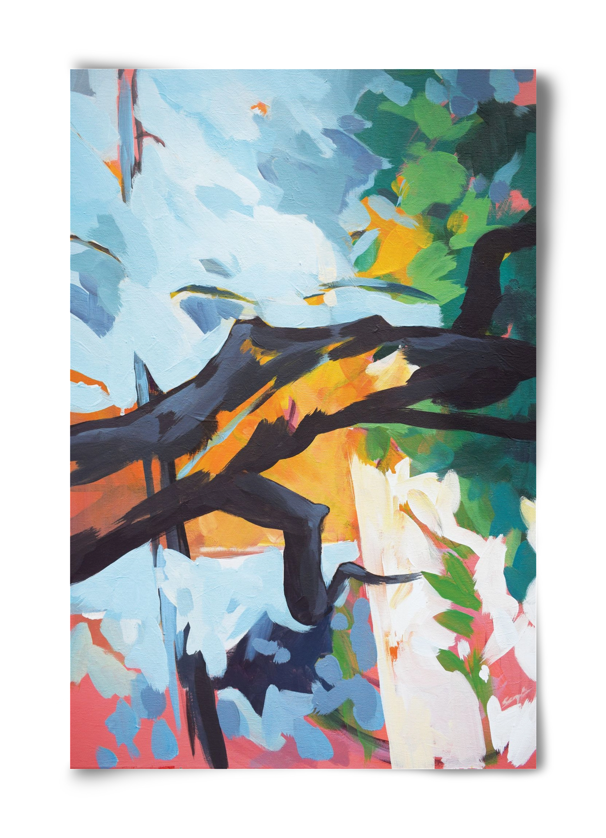 The garden II., 40x60 cm, Keret nélkül