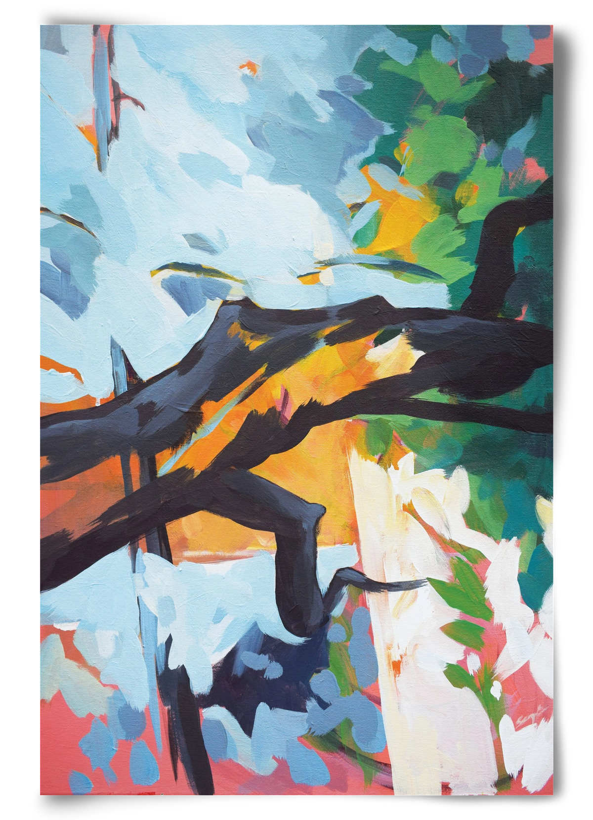 The garden II., 60x90 cm, Keret nélkül