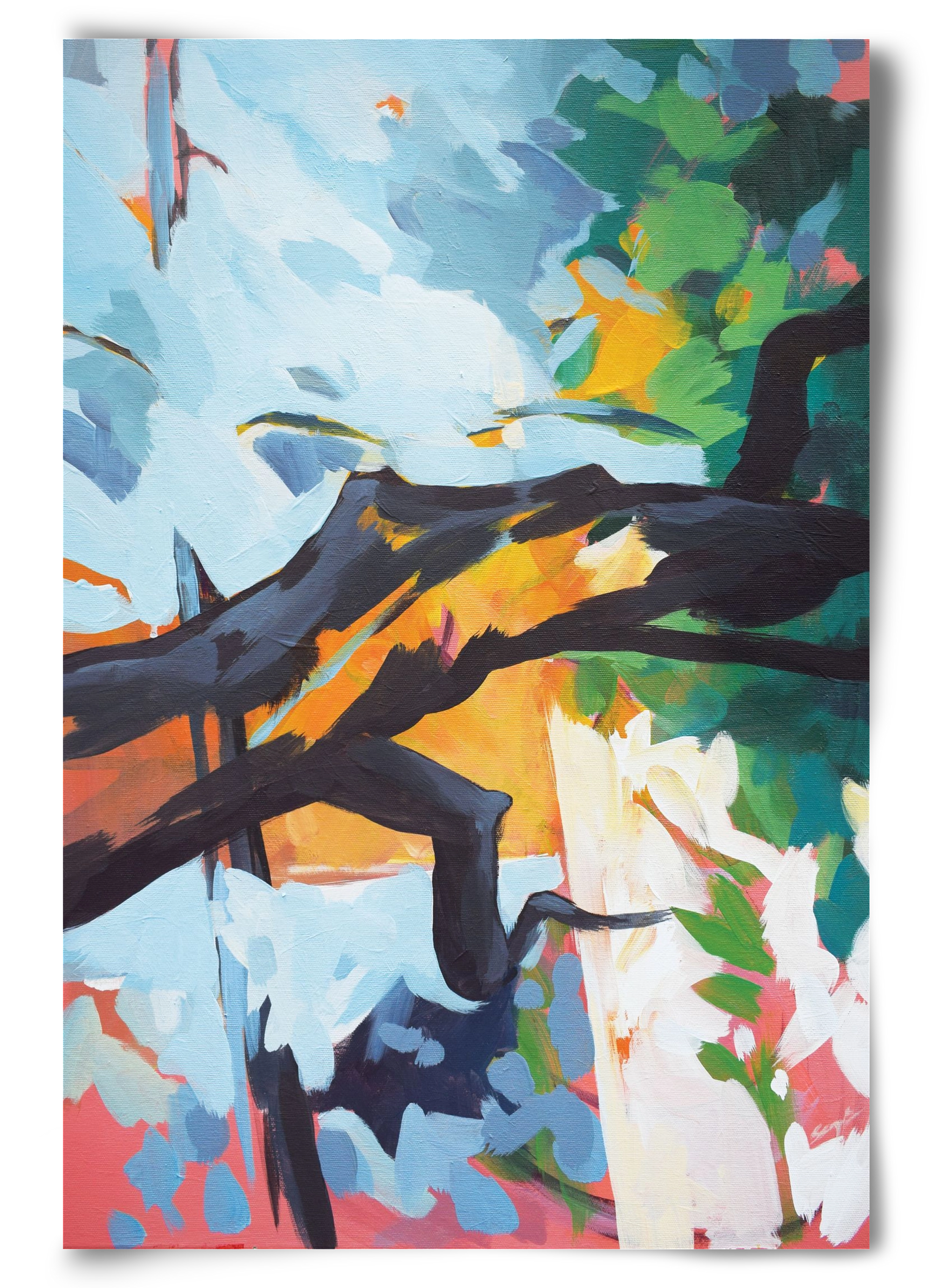 The garden II., 60x90 cm, Keret nélkül