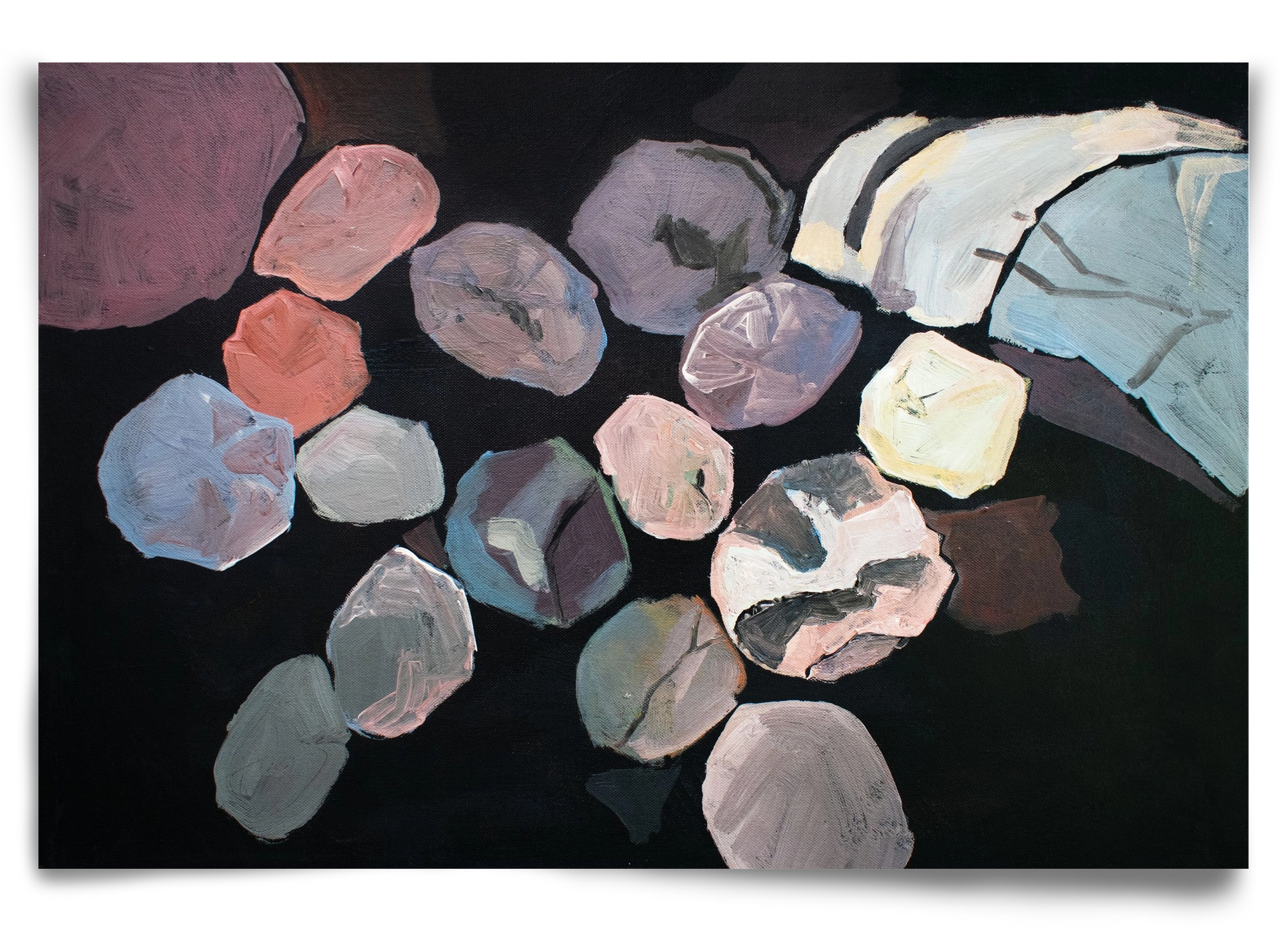 Absztrakt metszet, 90x60 cm, Keret nélkül