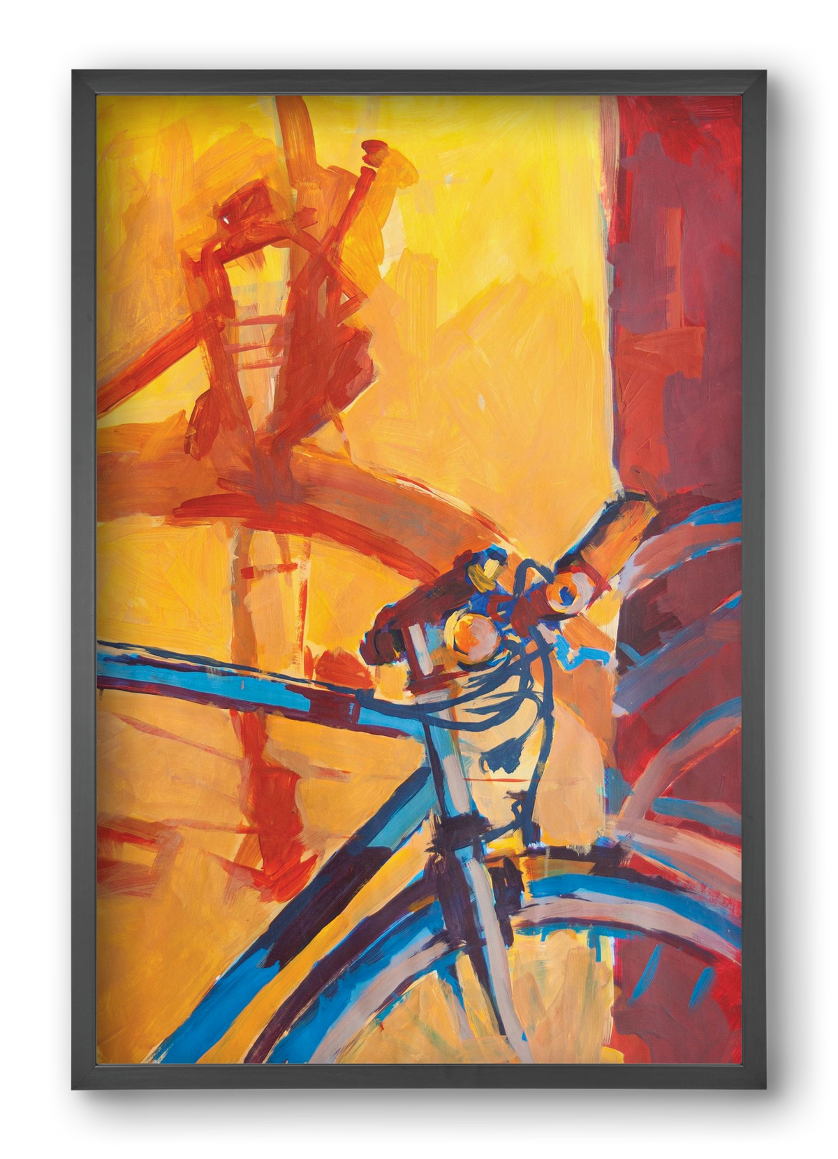 Árnyjáték, 40x60 cm (40x60 cm), Fekete keret