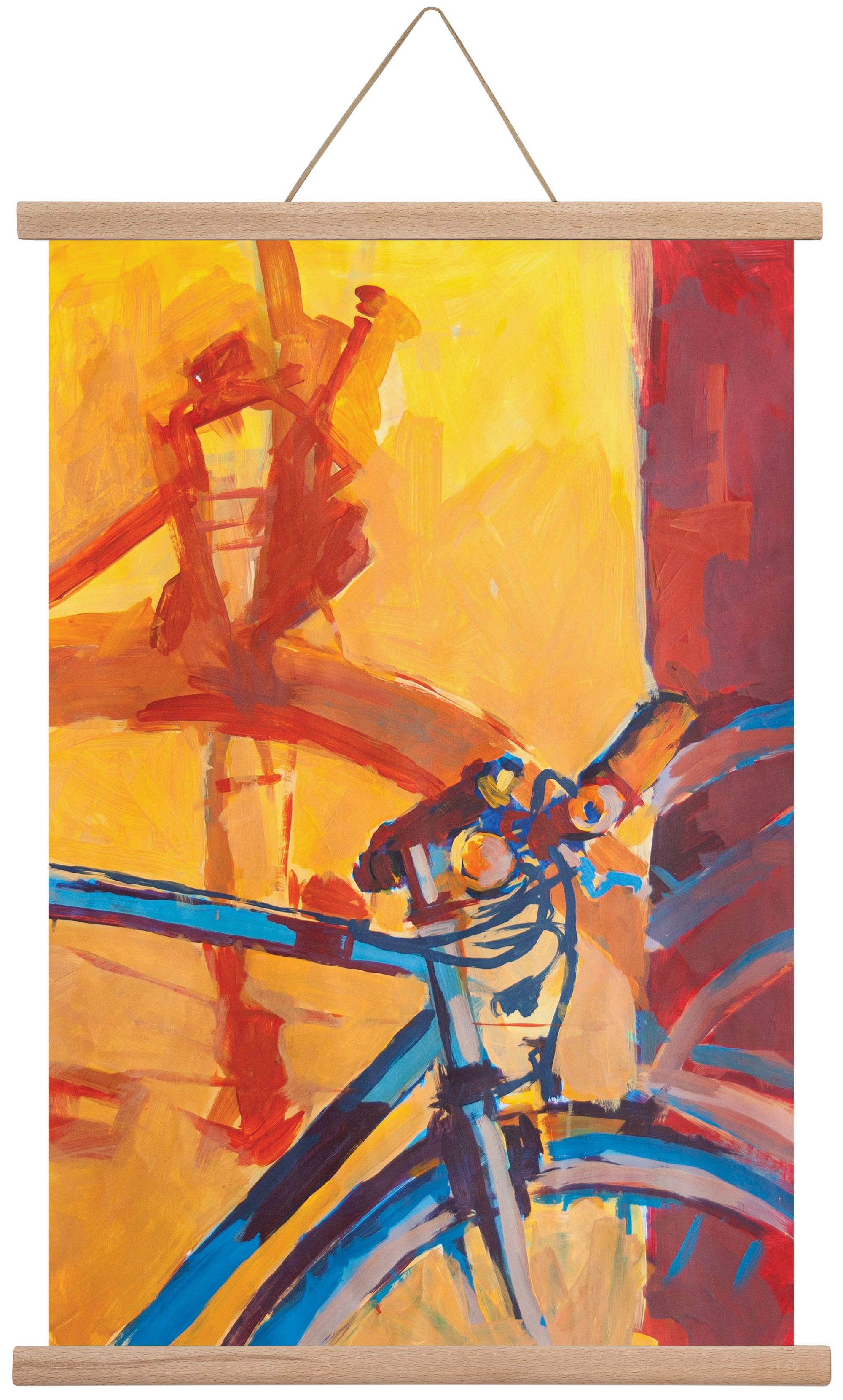 Árnyjáték, 40x60 cm (40x60 cm), Tölgy akasztó