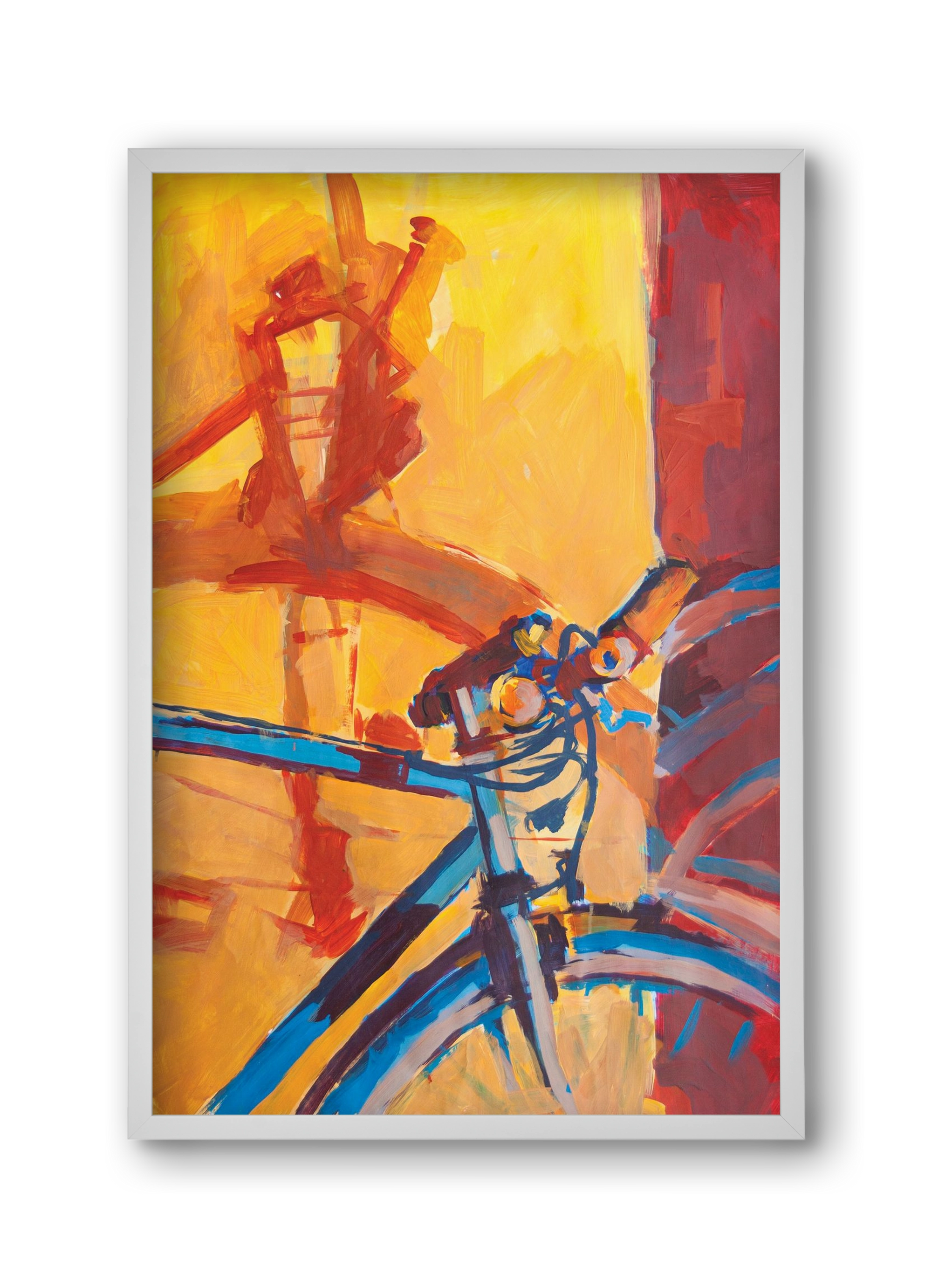 Árnyjáték, 30x45 cm (30x45 cm), Fehér keret