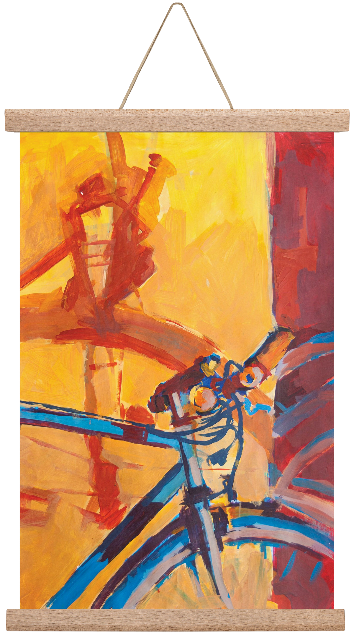 Árnyjáték, 30x45 cm (30x45 cm), Tölgy akasztó