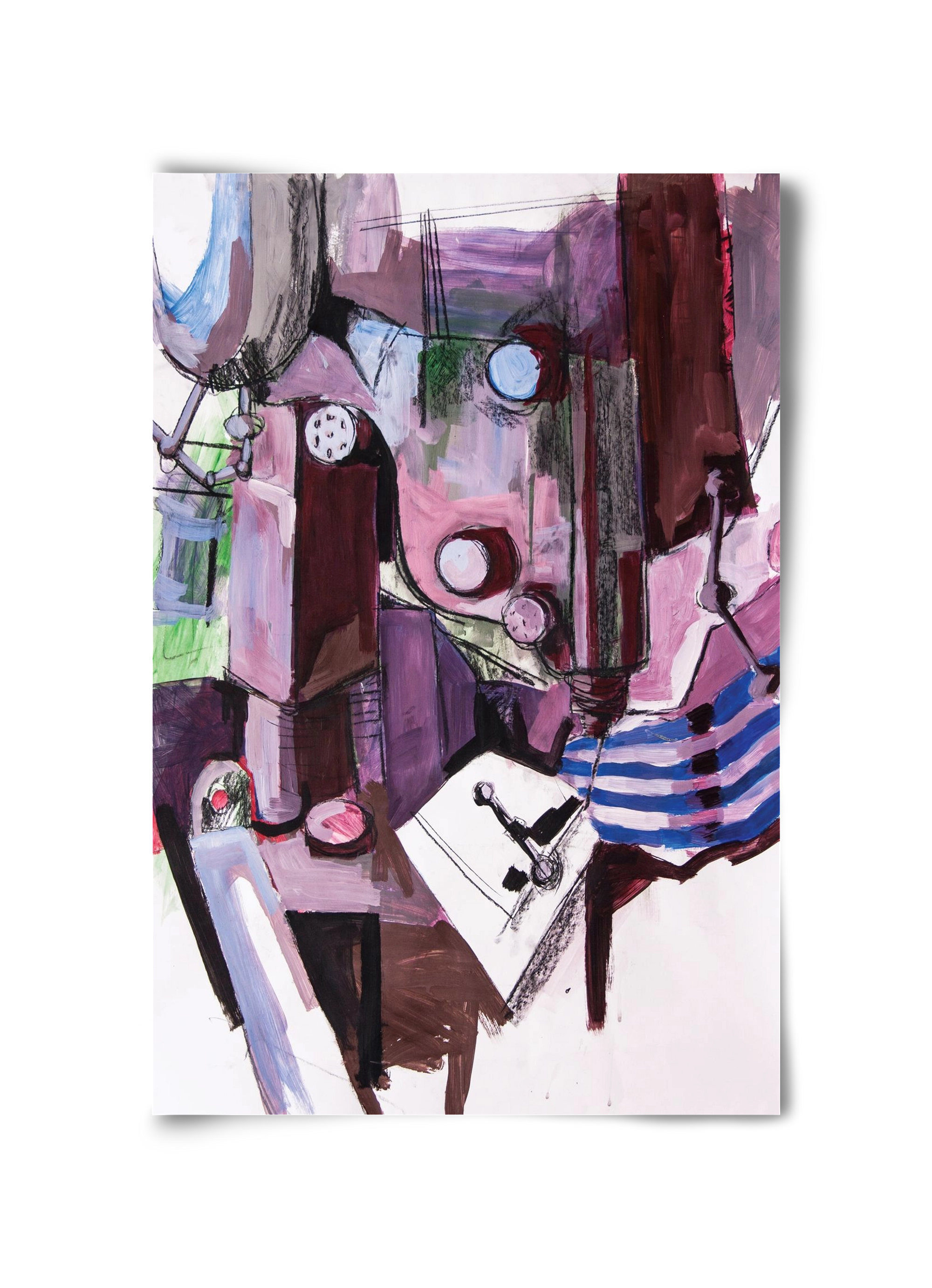 Műhelyszeglet, 30x45 cm, Keret nélkül